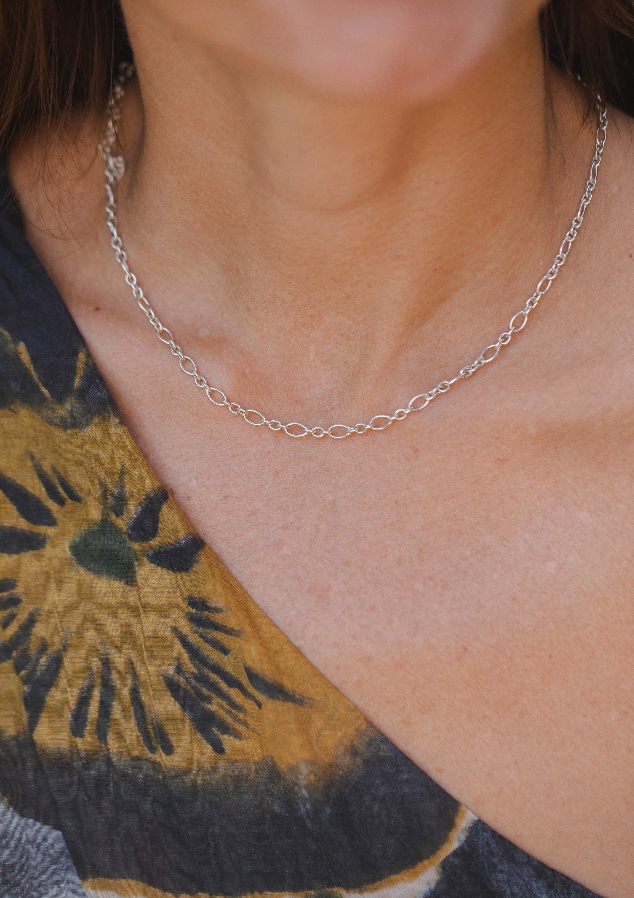 Oval Charm Necklace by Sofia Kov – handcrafted in Berlin