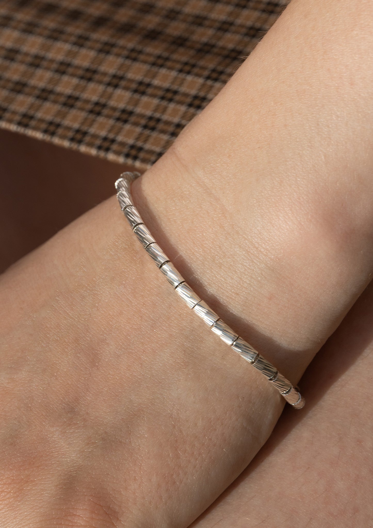 Gleam Silver Bracelet