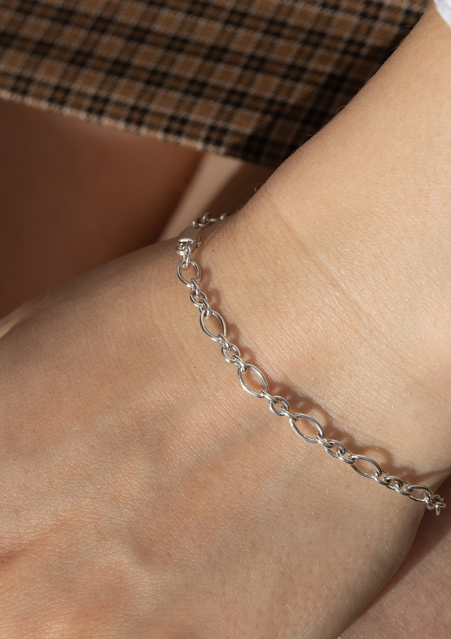 Oval Charm Bracelet