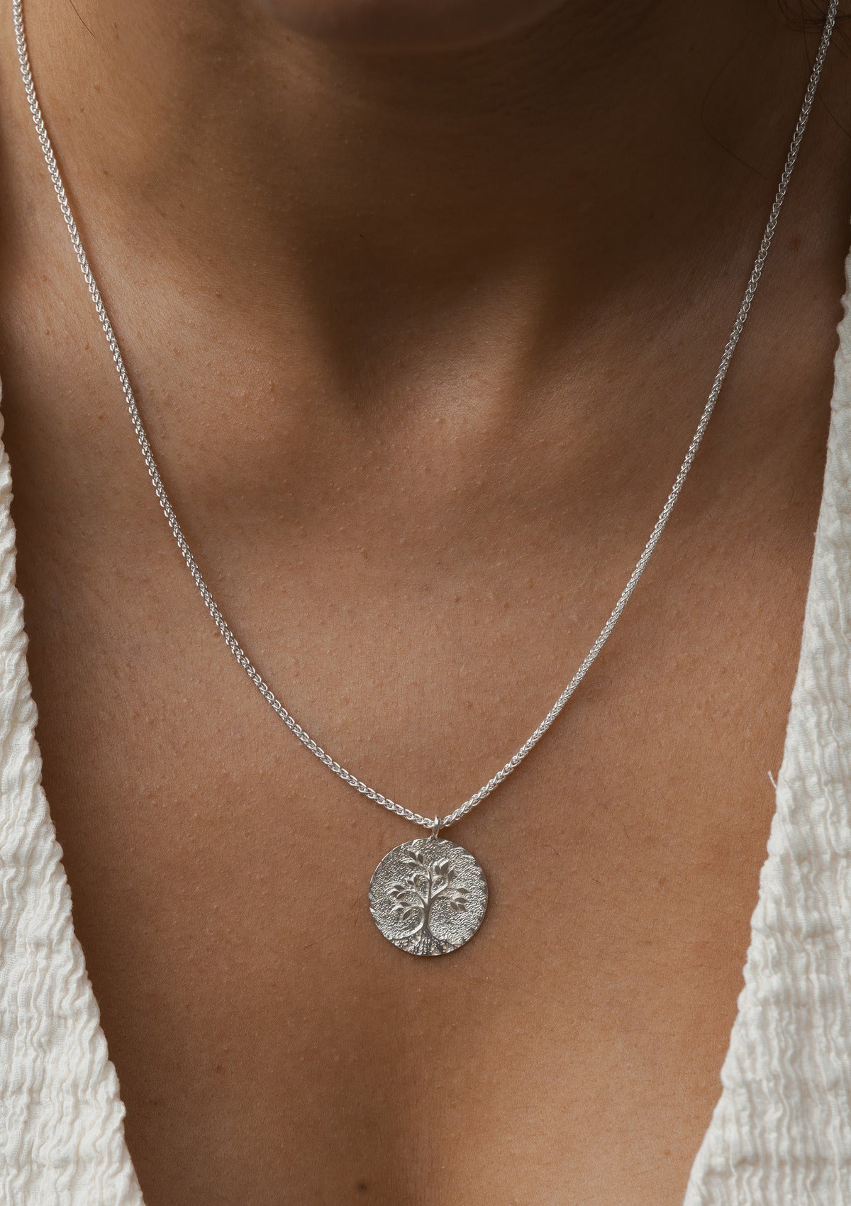 Tree of life necklace — на теле
