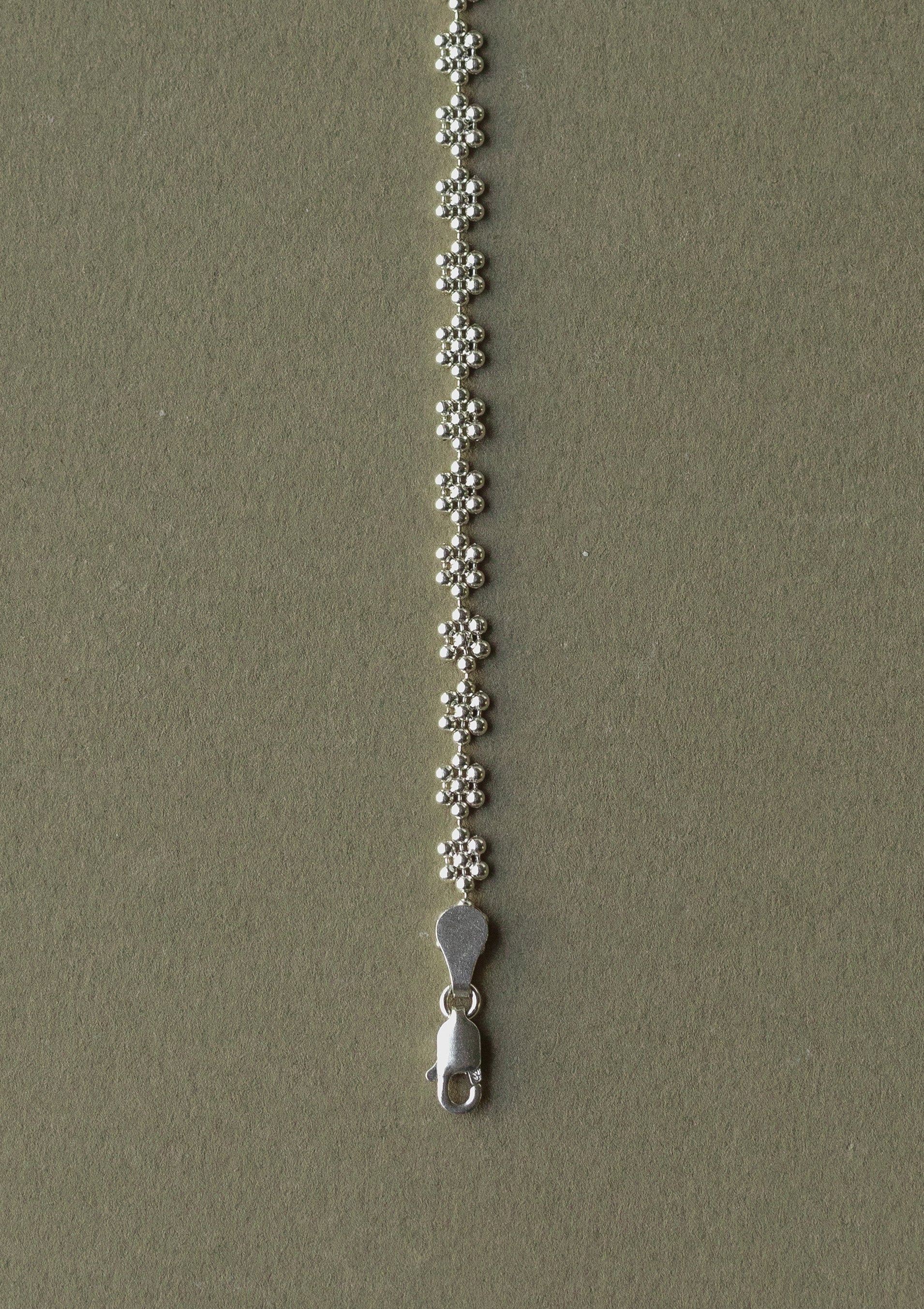 Flower strip bracelet