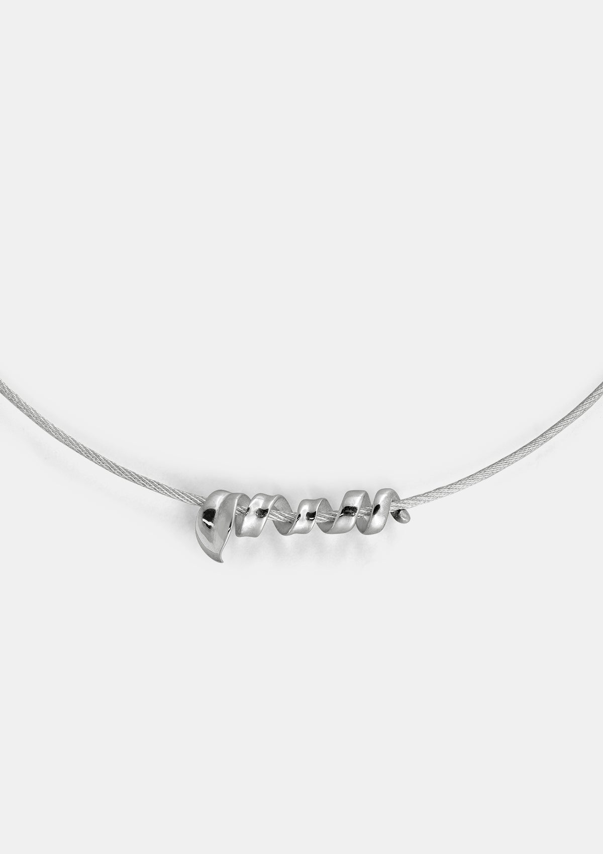 Daphne Necklace in sterling silver by Sofia Kov – product view