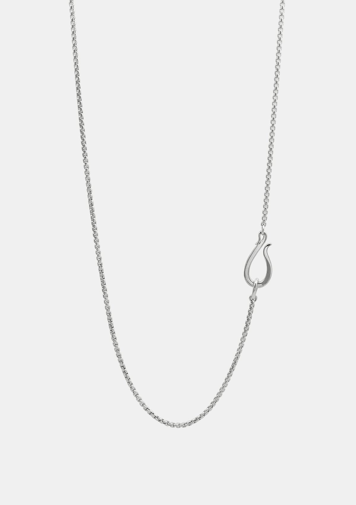 Elva Necklace in sterling silver by Sofia Kov – product view