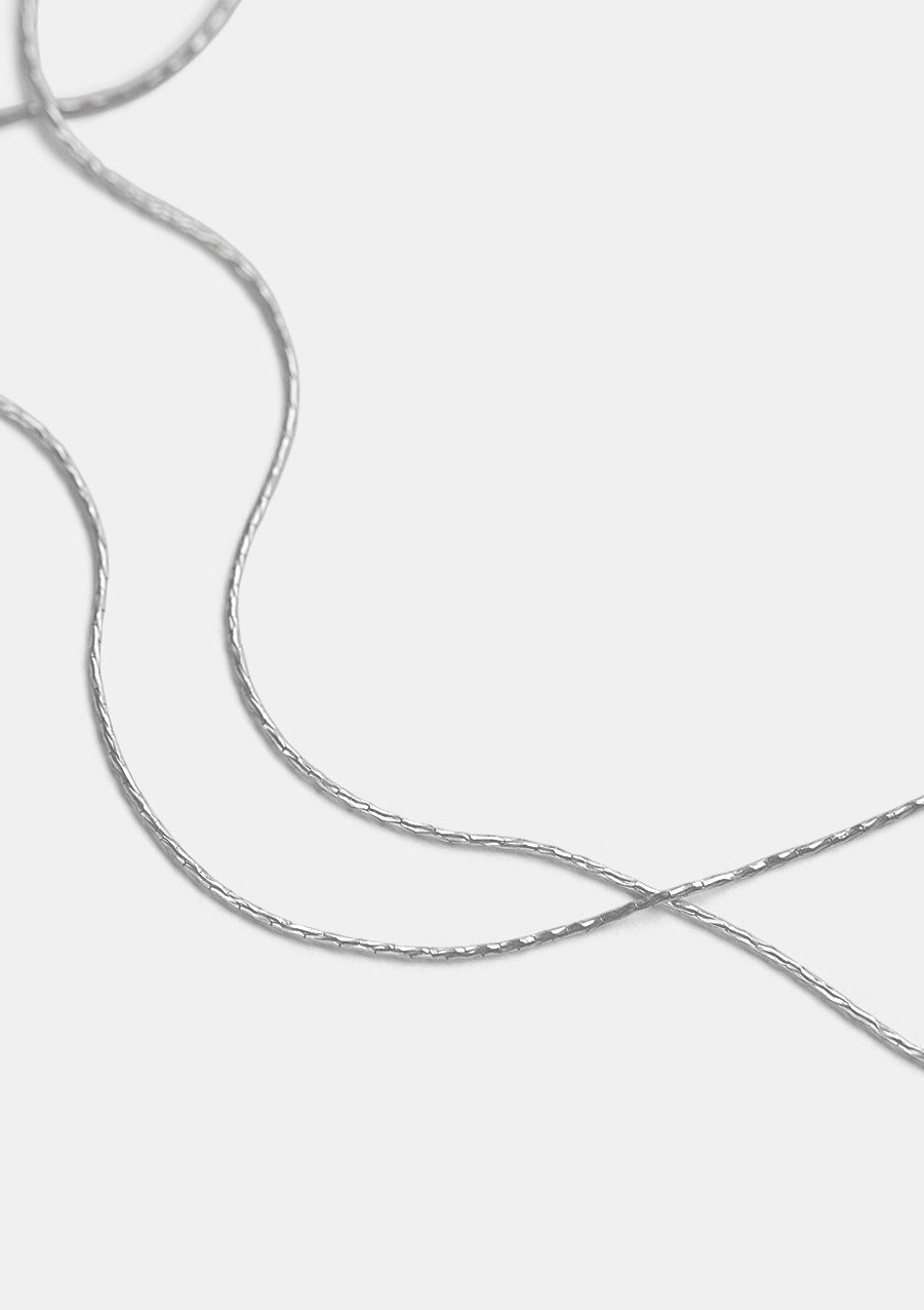 Glow Silver Choker by Sofia Kov – packshot detail