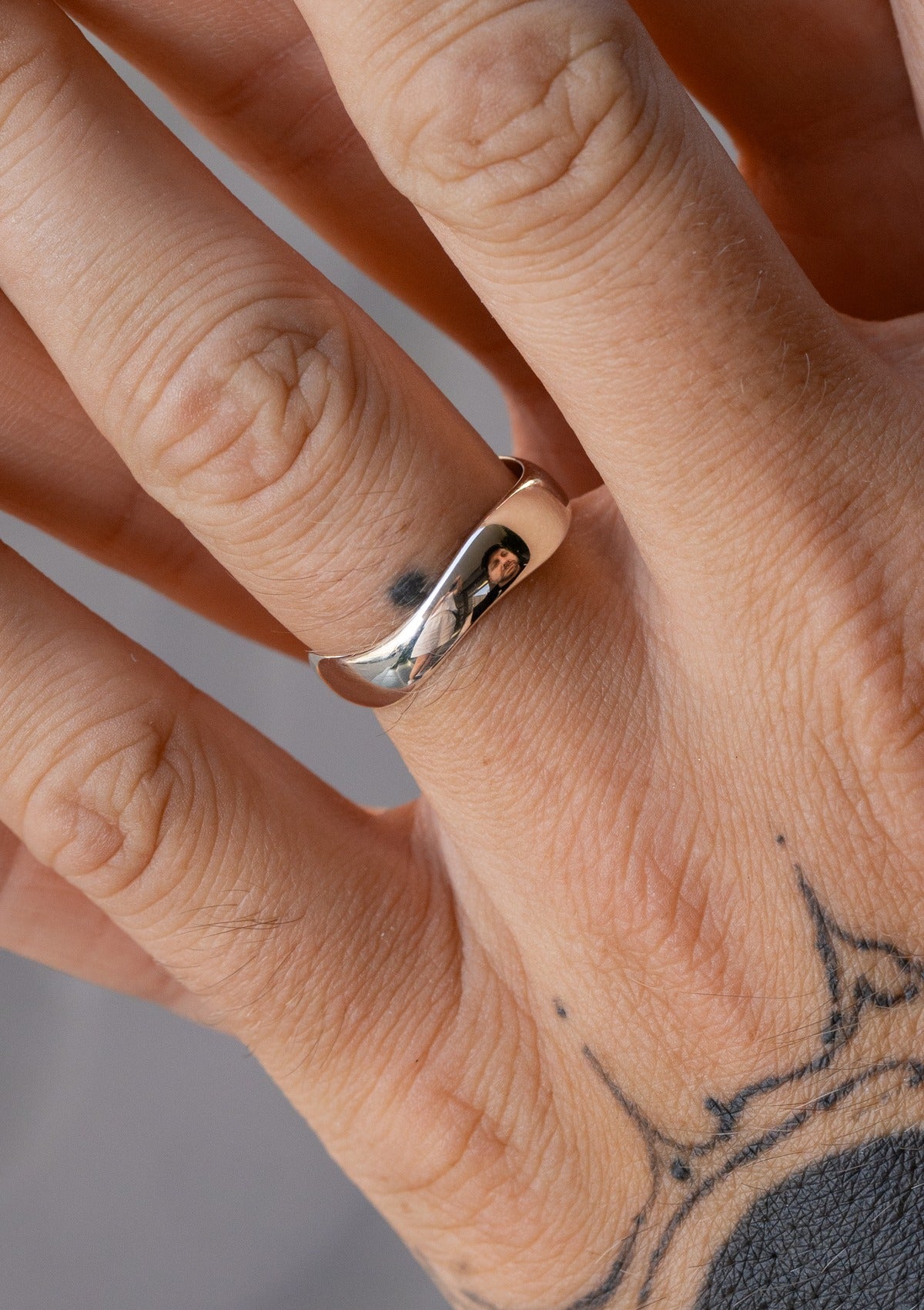 Marea Men’s Ring in Silver