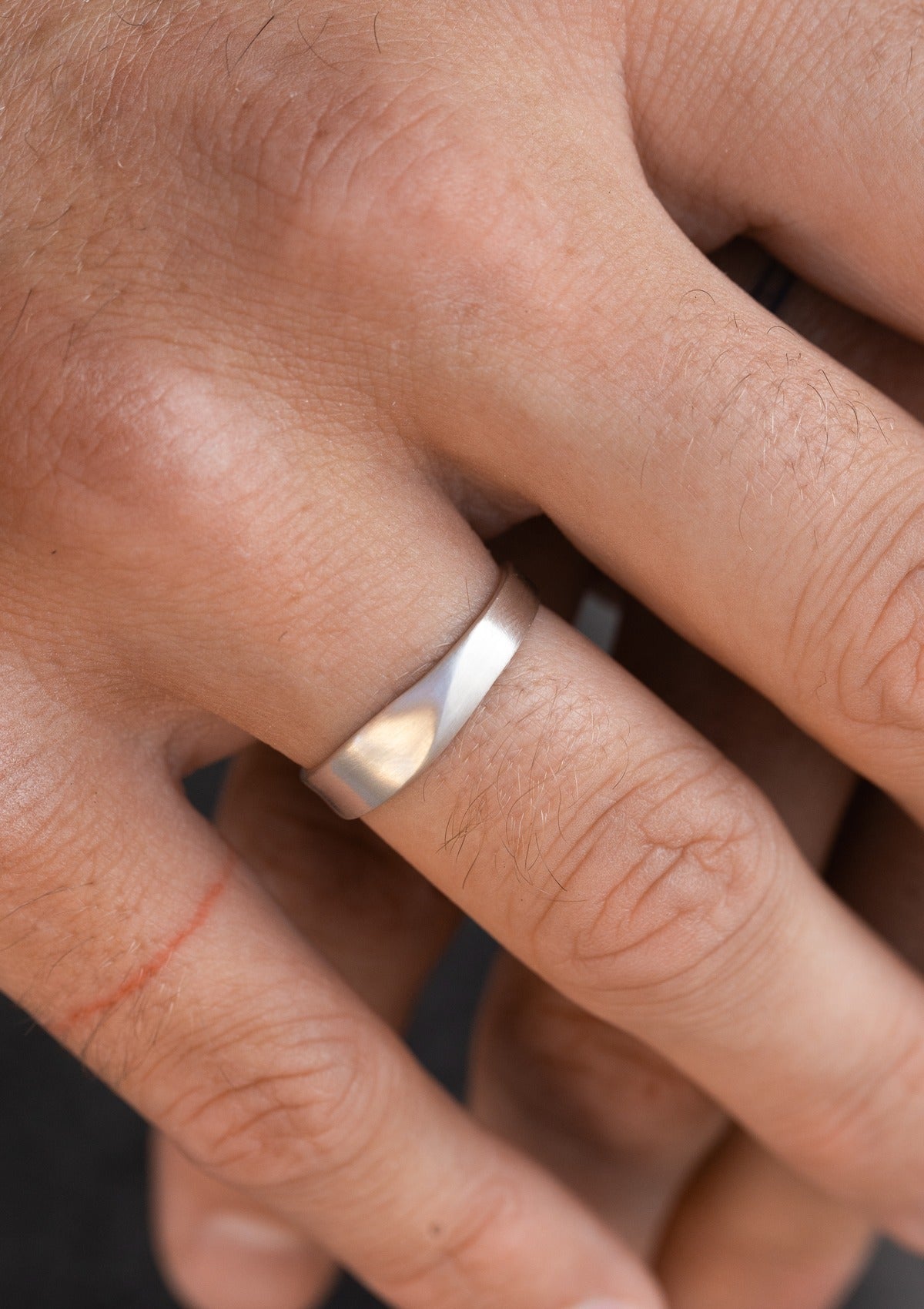 Oda Men’s Ring in Silver