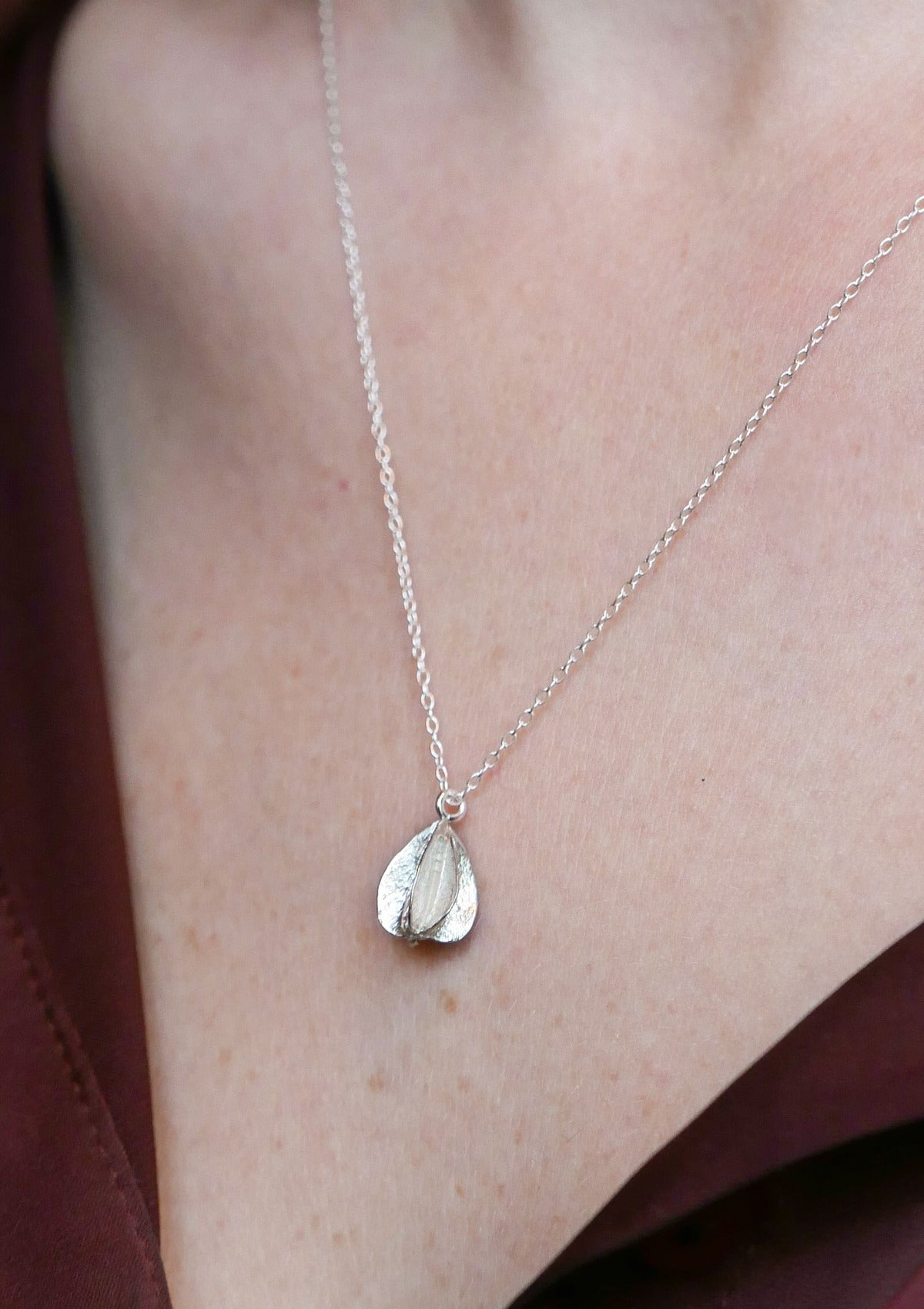 Seed necklace — на теле