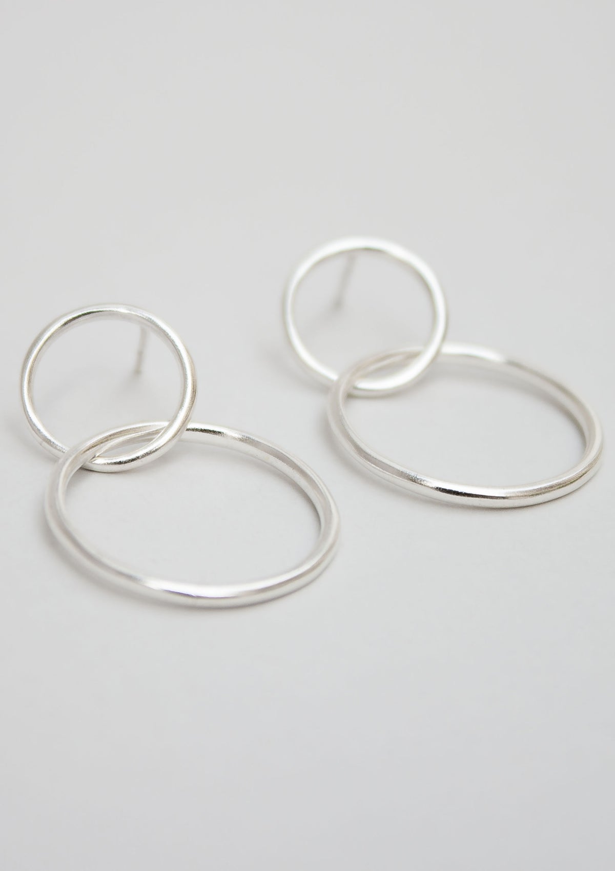 Double hoop earrings