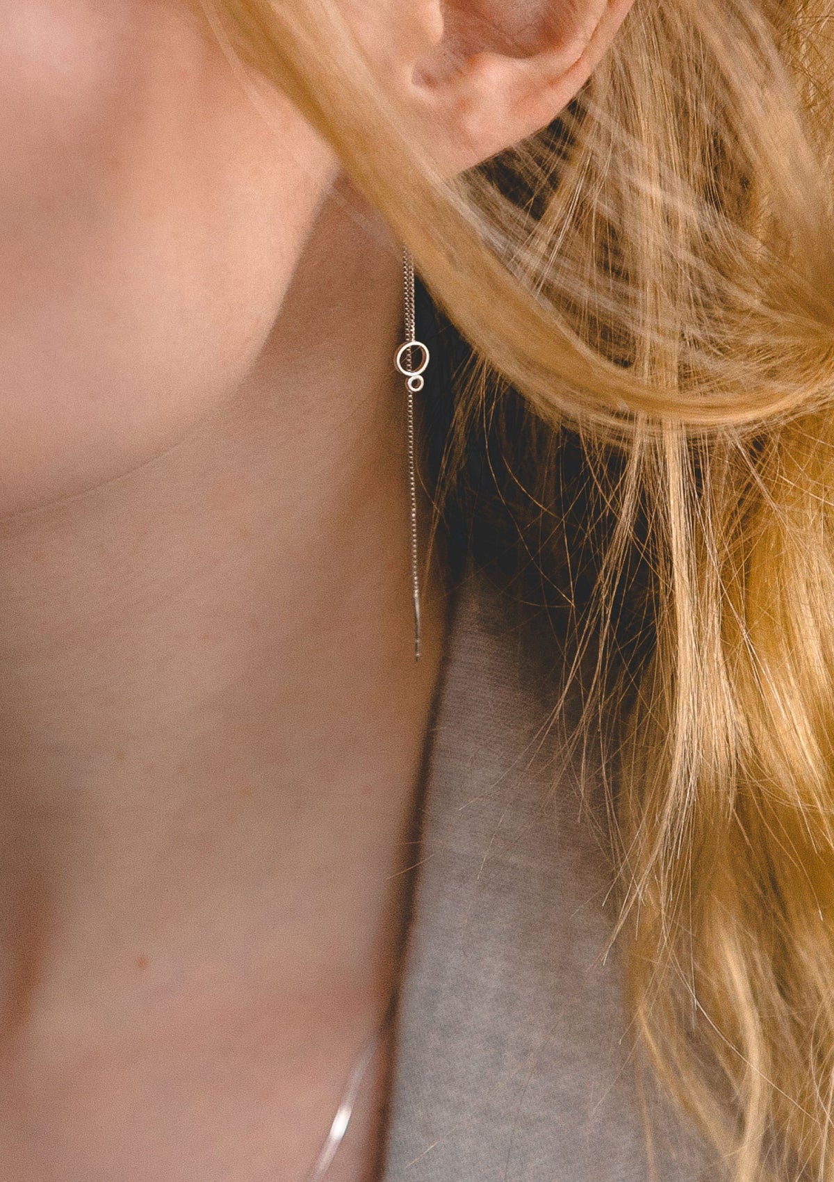 Kreis Threader Ohrringe