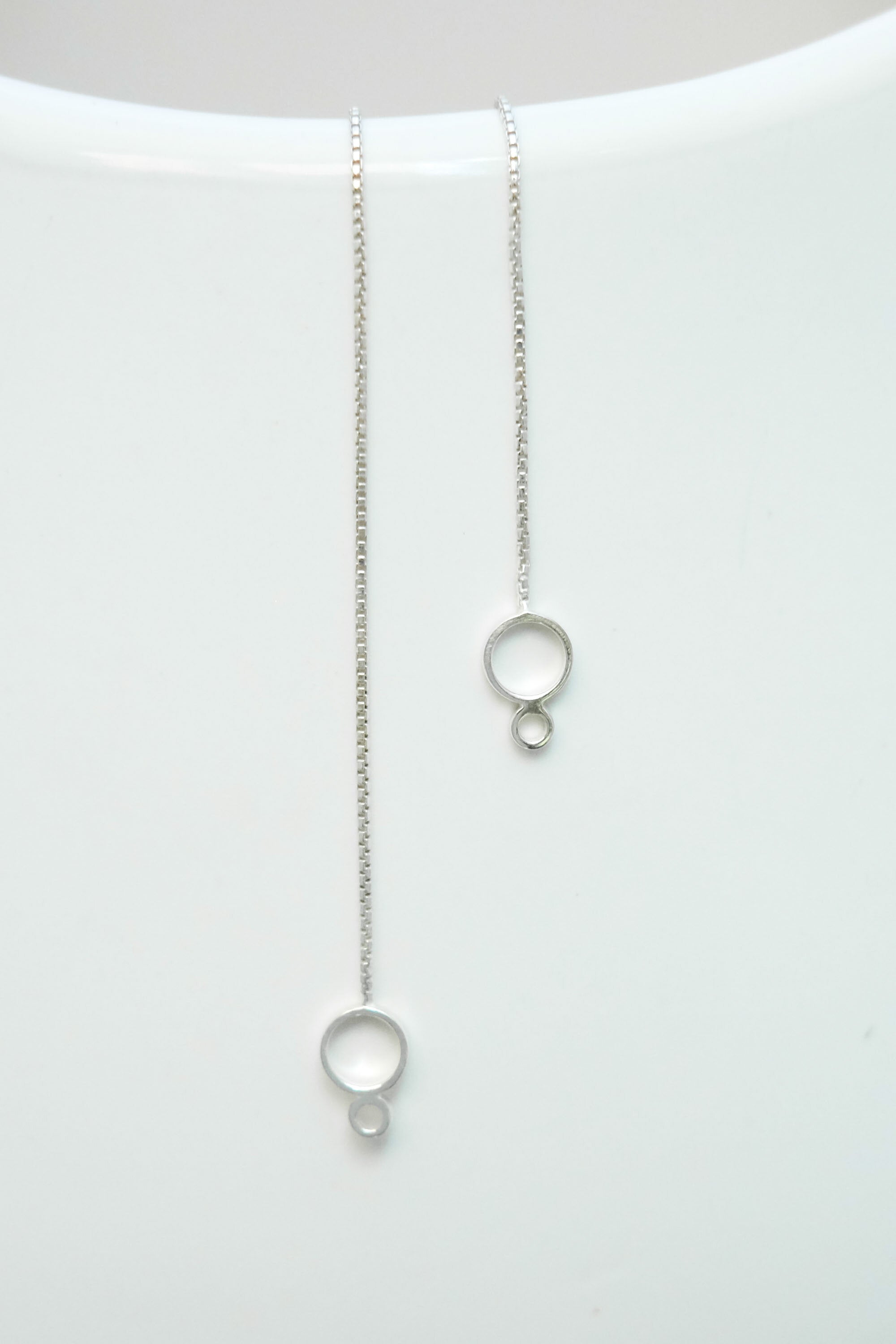 Kreis Threader Ohrringe