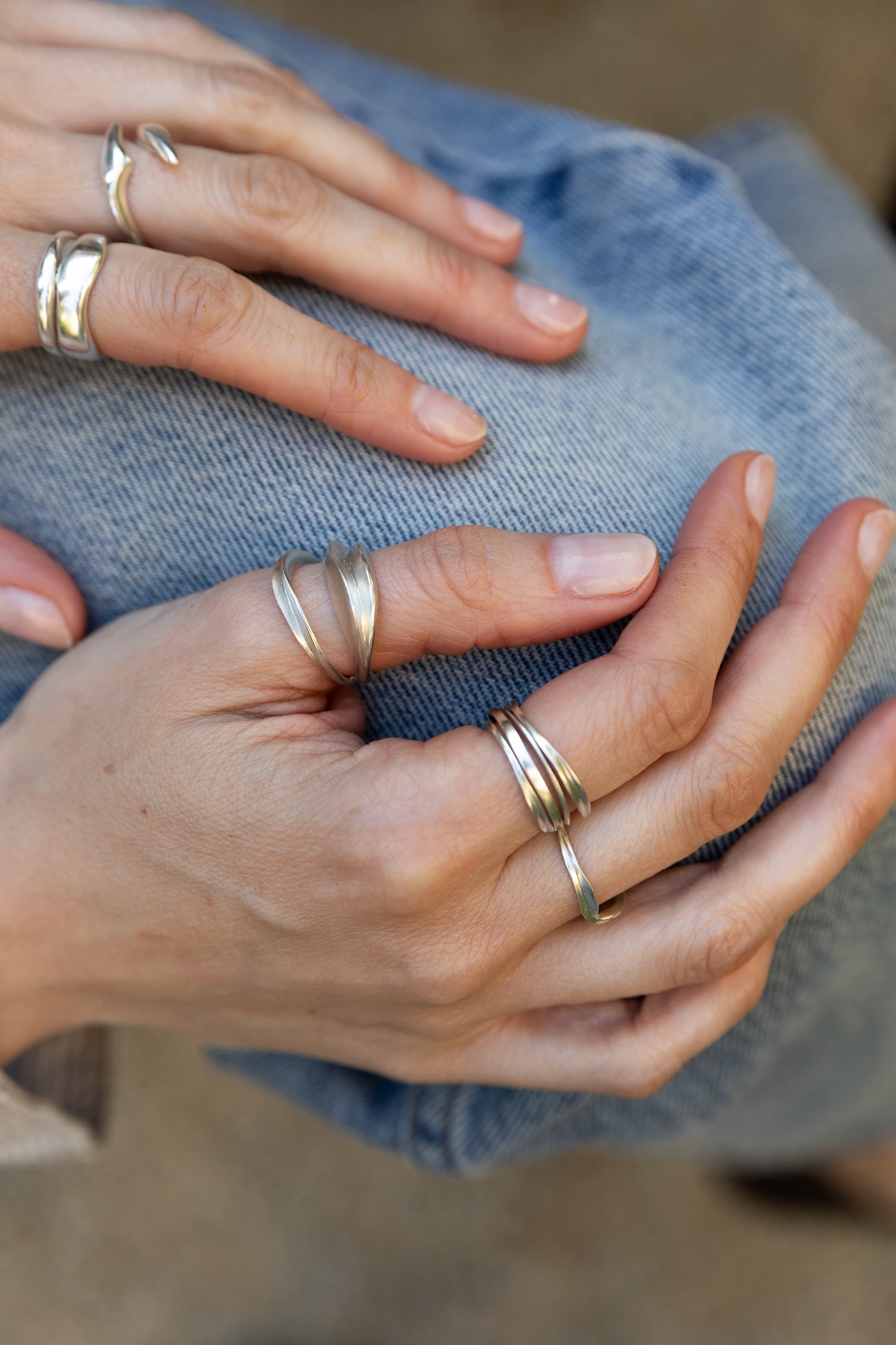 The Everyday Silver Stack: Rings and Hoops You Never Take Off
