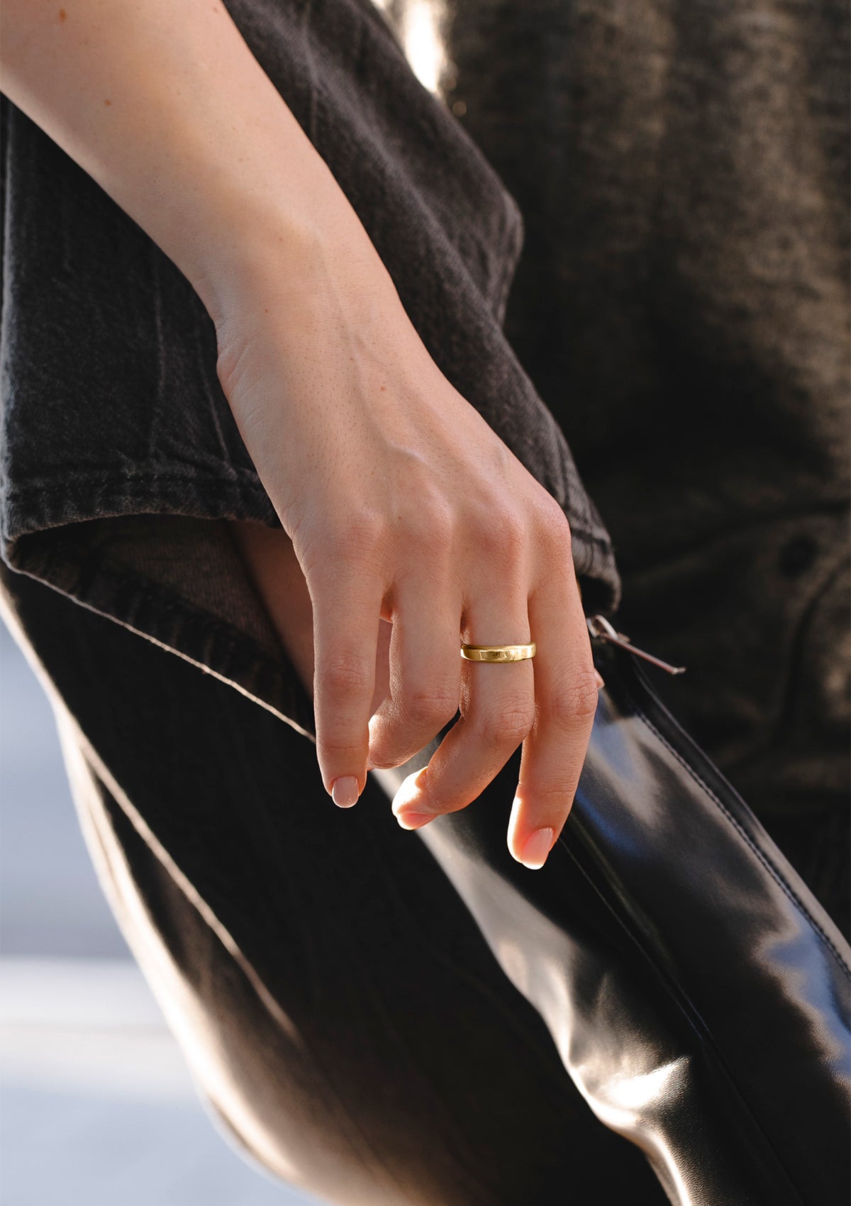 Olivia ring in gold