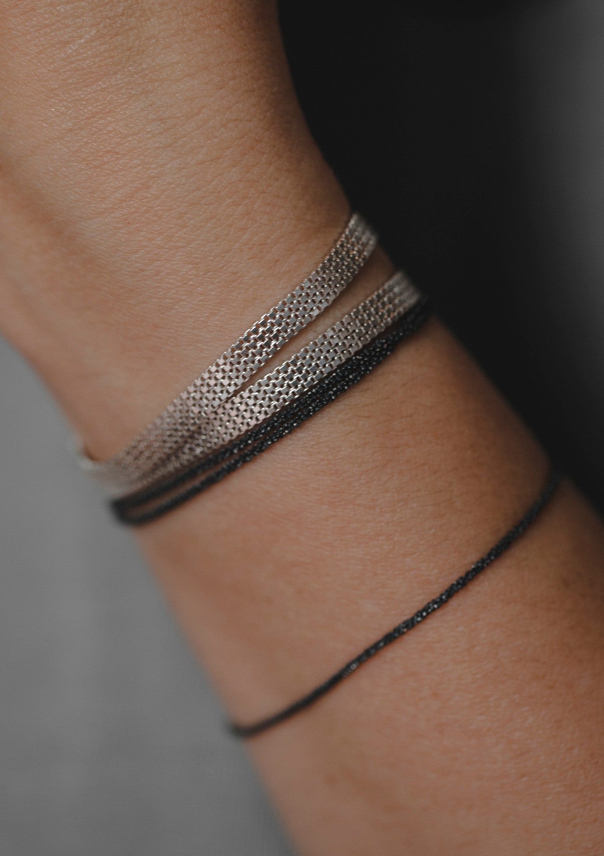 black sugar double bracelet