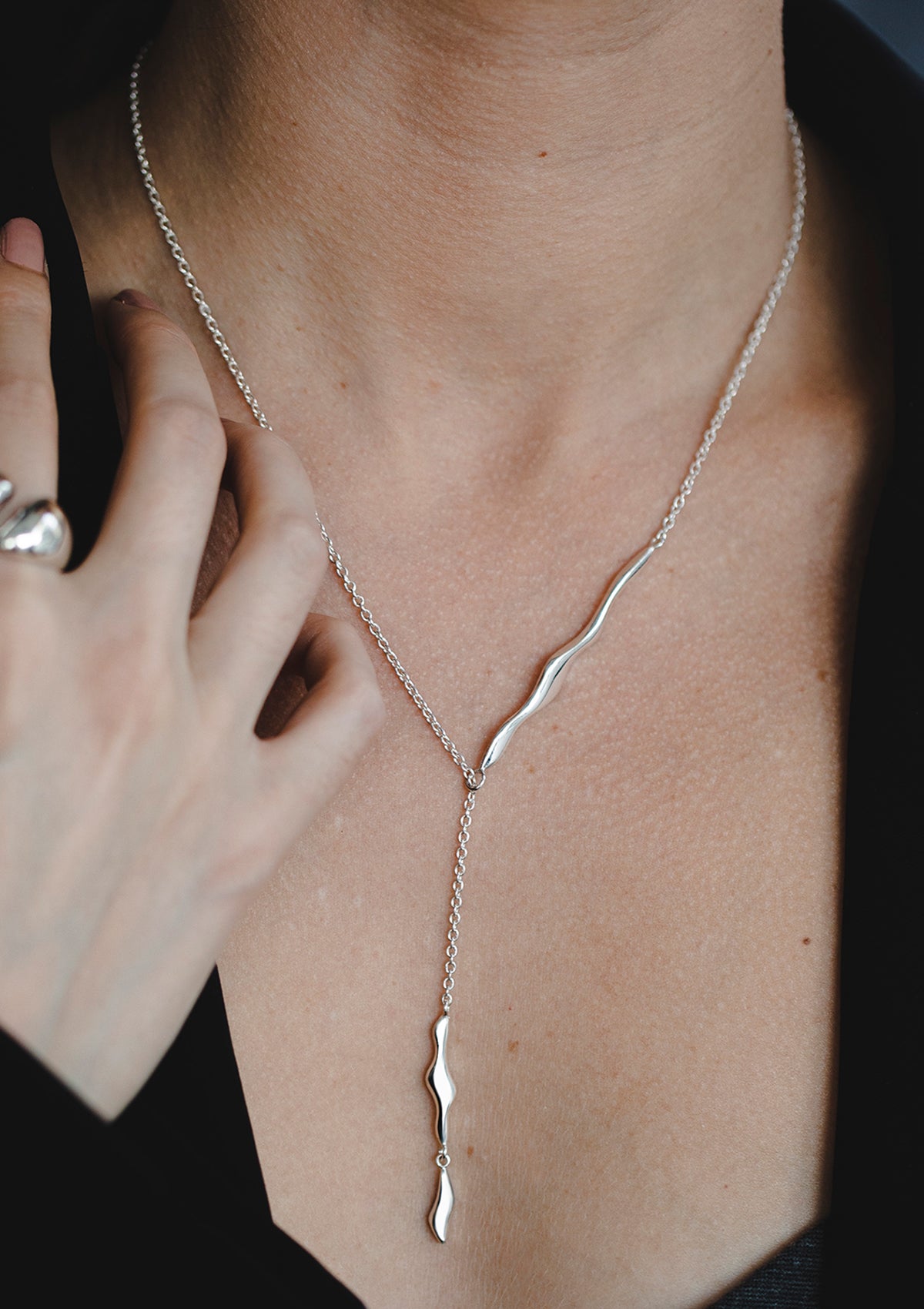 Breeze Lariat Halskette