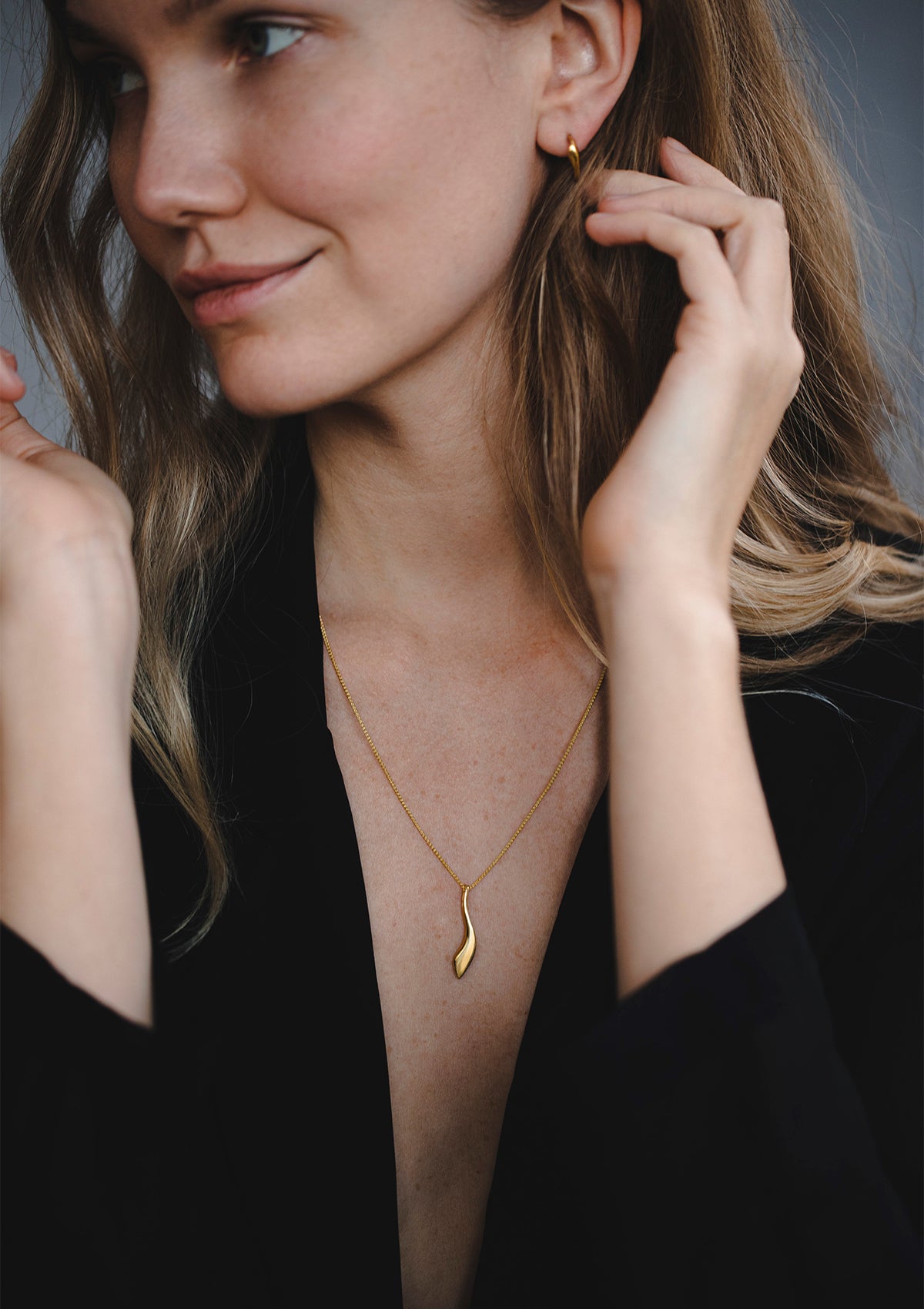 Eva Halskette in Gold