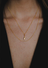 Sena necklace in gold