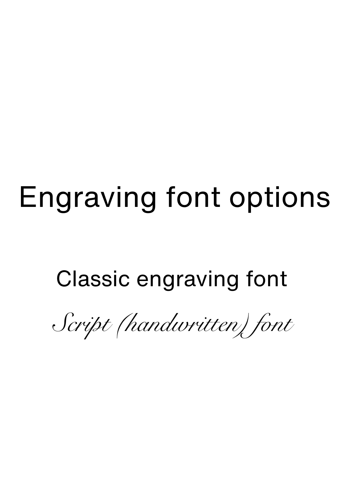 Engraving