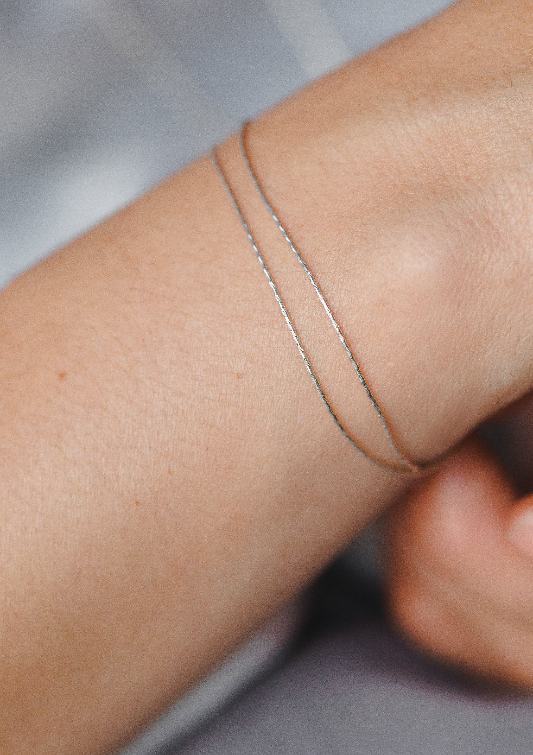 Glow Silver Bracelet by Sofia Kov – view 3