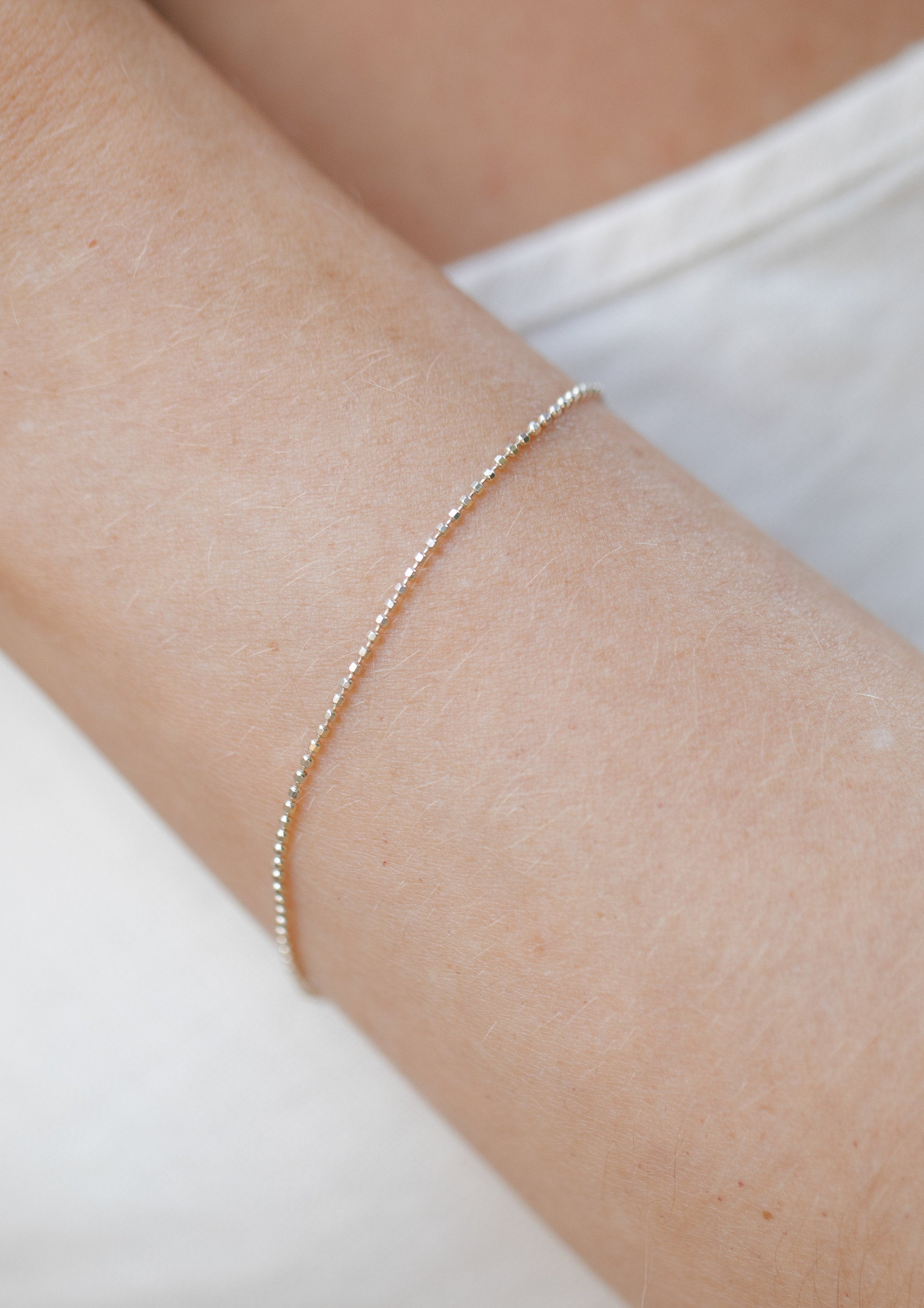 Whisper Silver Bracelet by Sofia Kov – view 4