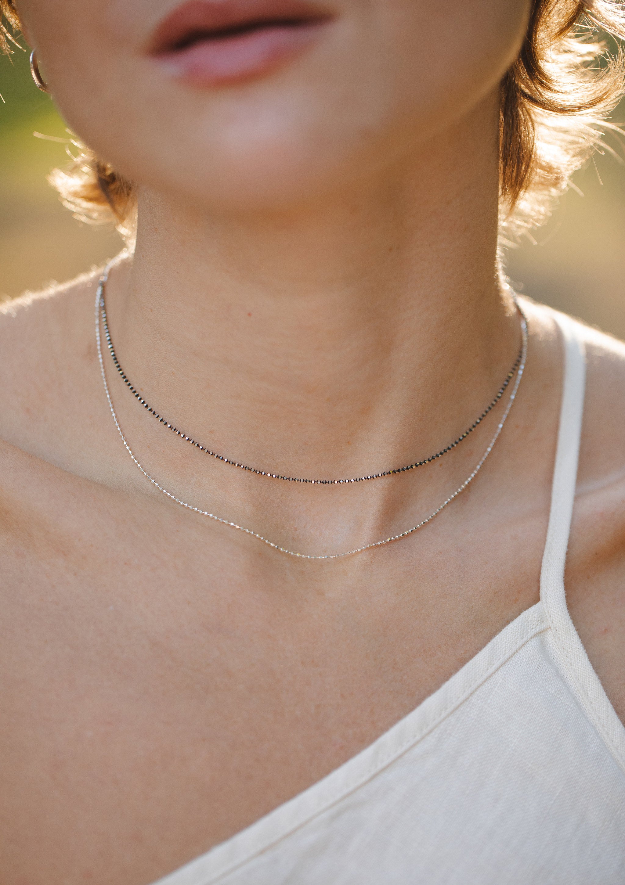 Whisper Two-Tone Choker by Sofia Kov – handcrafted in Berlin