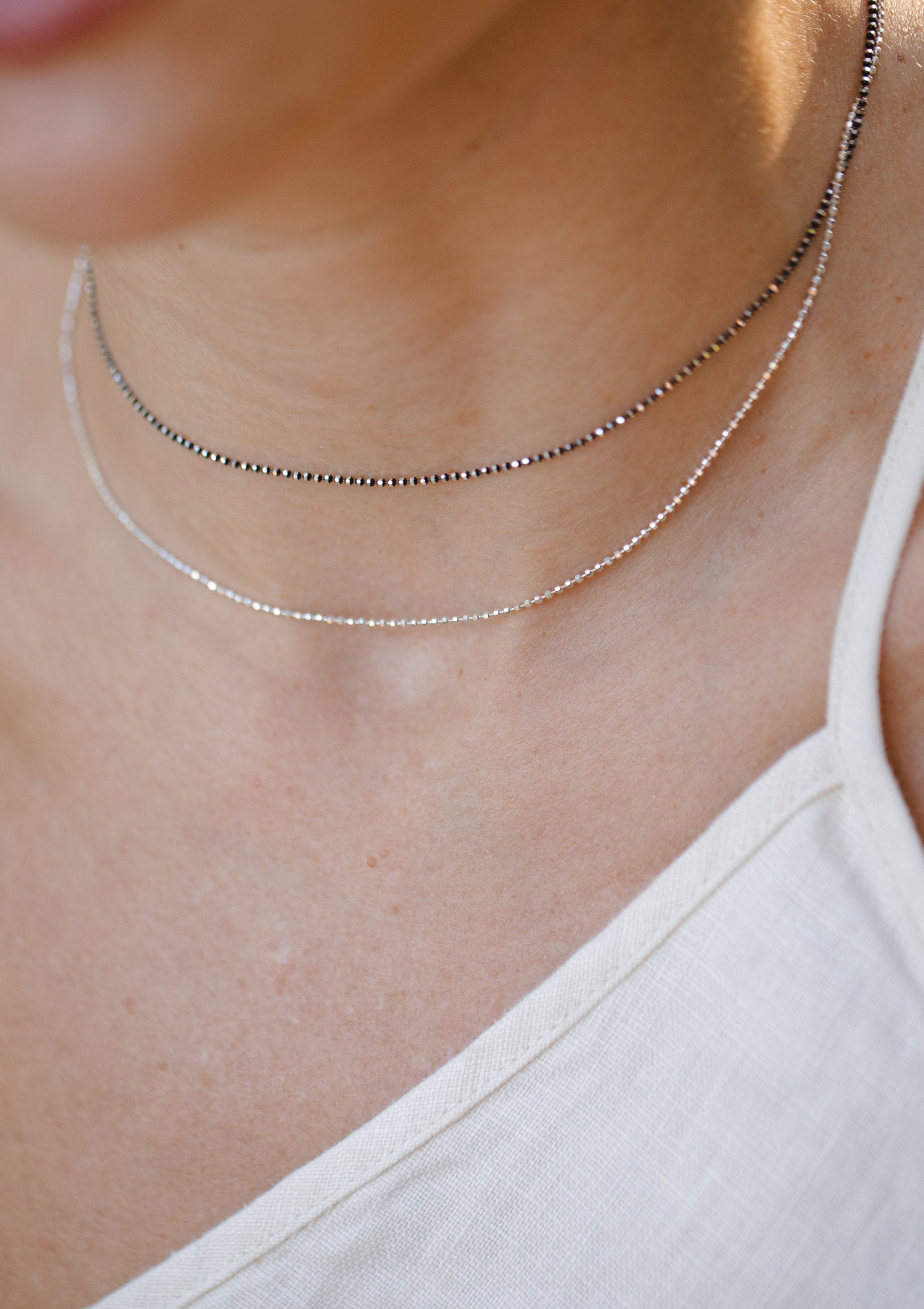 Whisper Two-Tone Choker by Sofia Kov – view 2