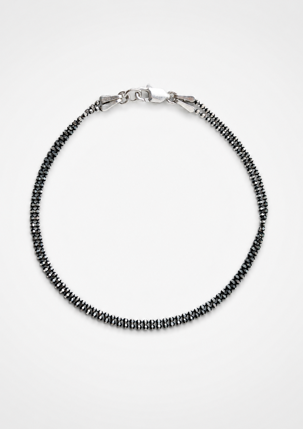 Whisper Double Black Bracelet by Sofia Kov – handcrafted in Berlin