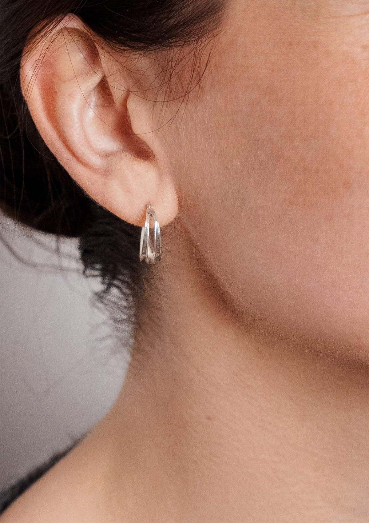 Clio double earrings