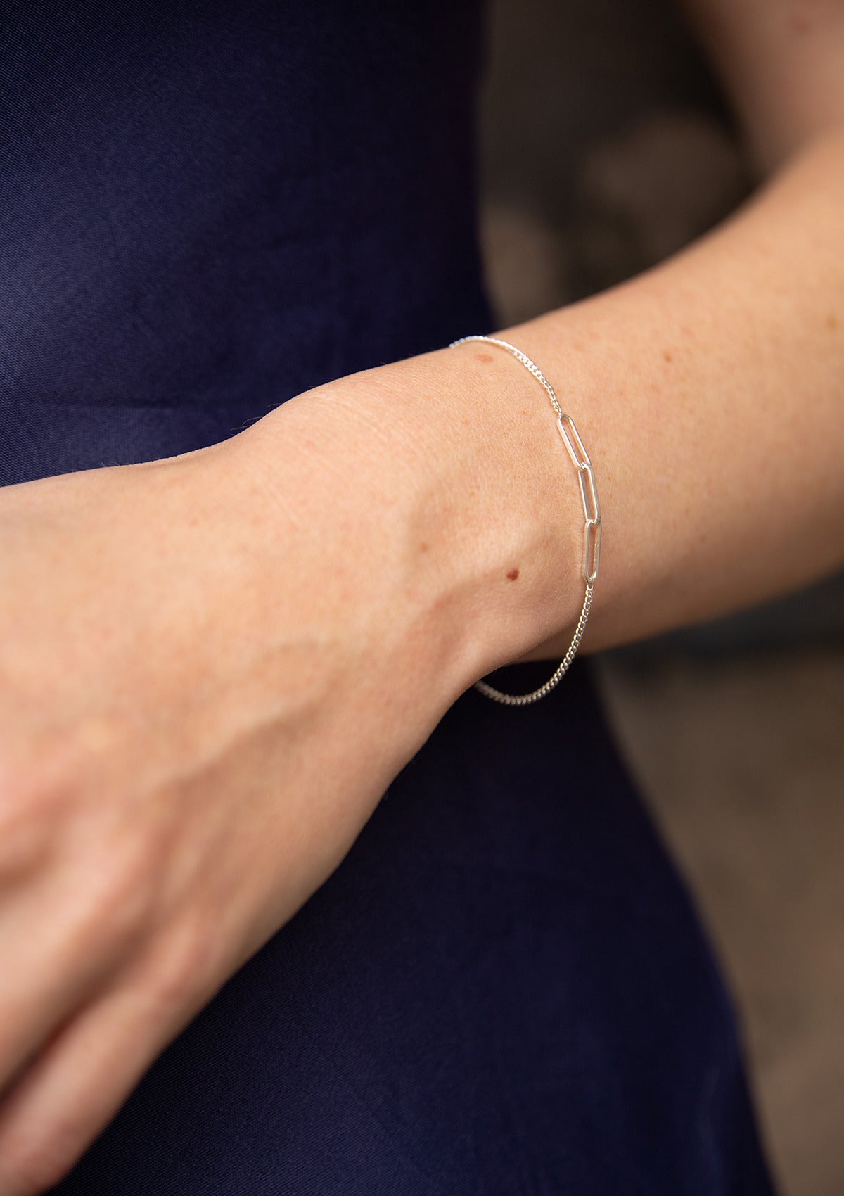 Three links bracelet — на теле