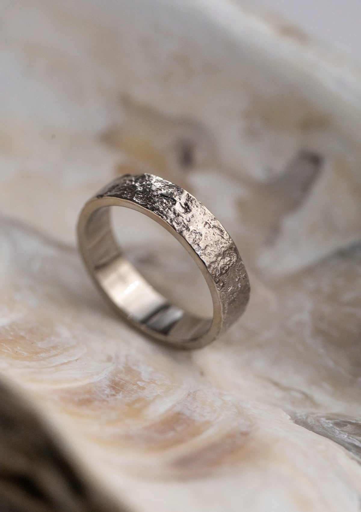 Verná white gold men’s ring