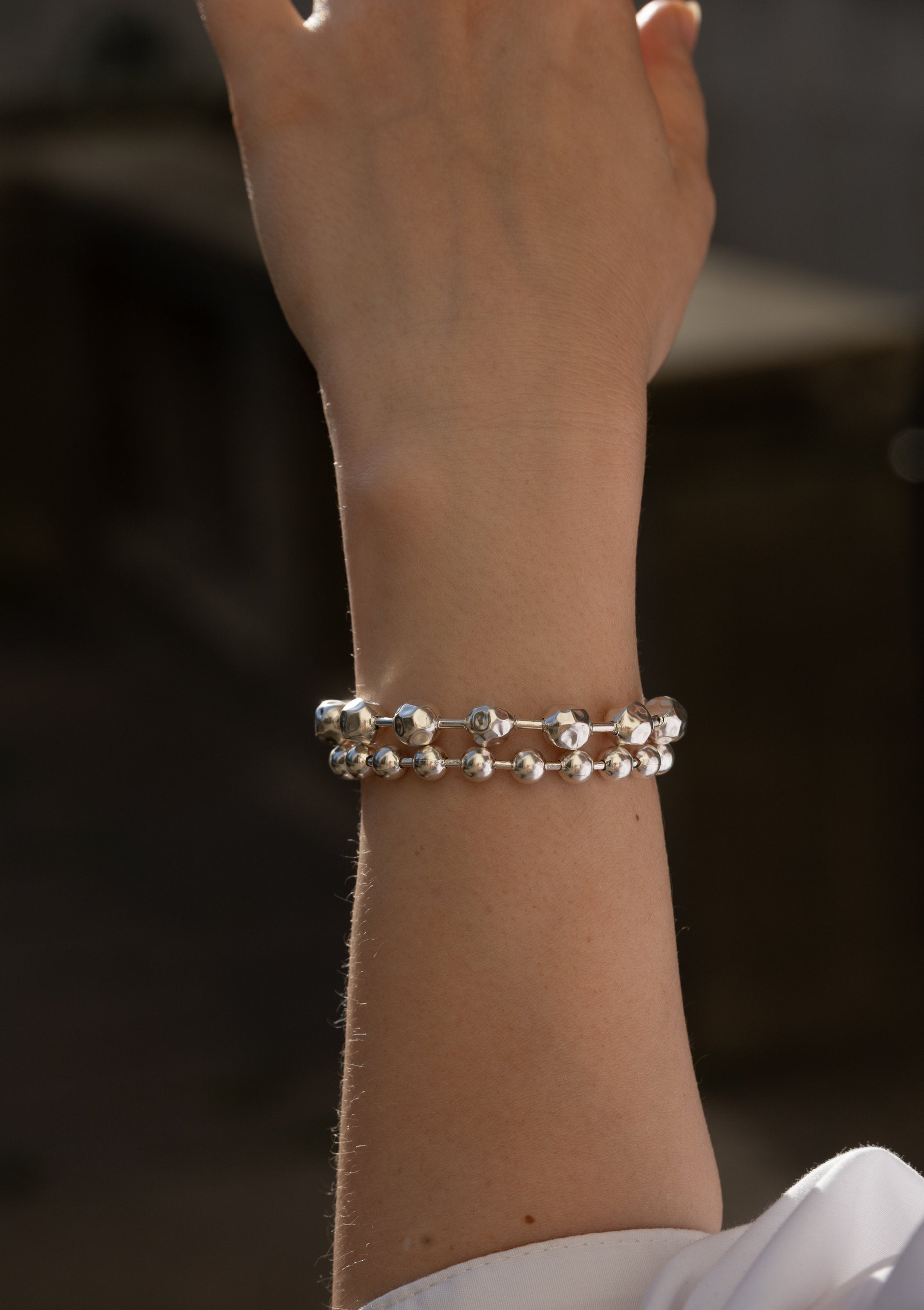 Orb Bracelet by Sofia Kov – on model