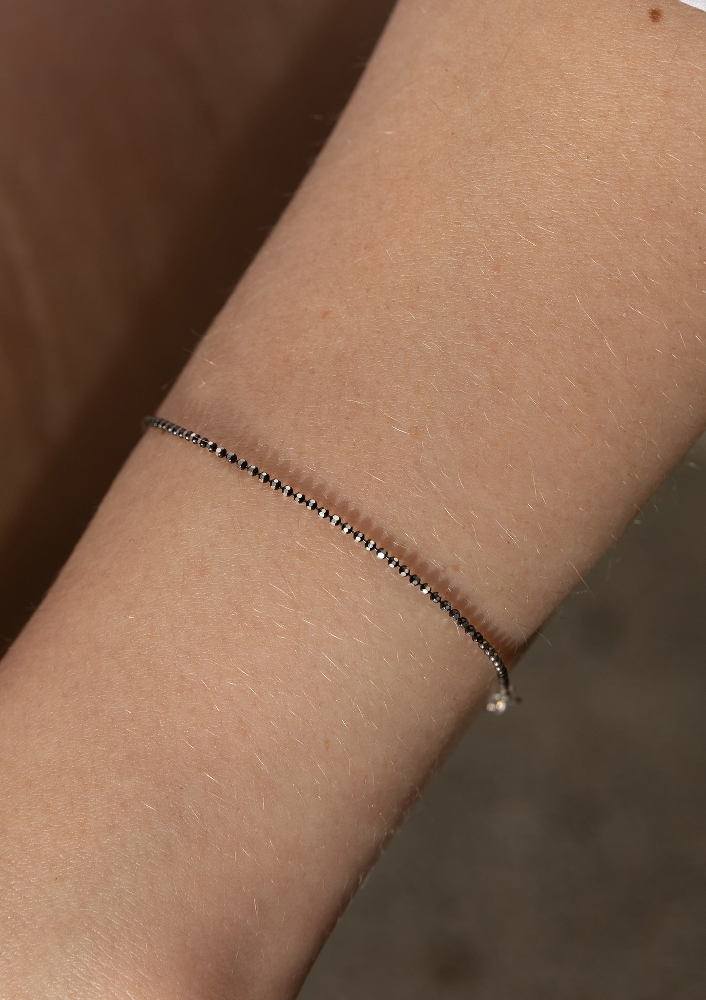 Whisper Black Bracelet