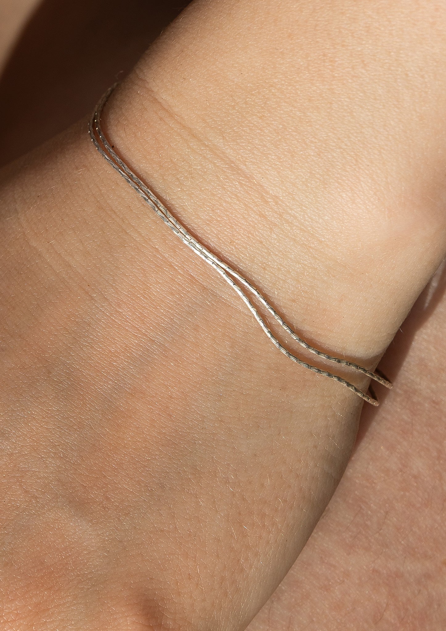 Glow Silver Bracelet