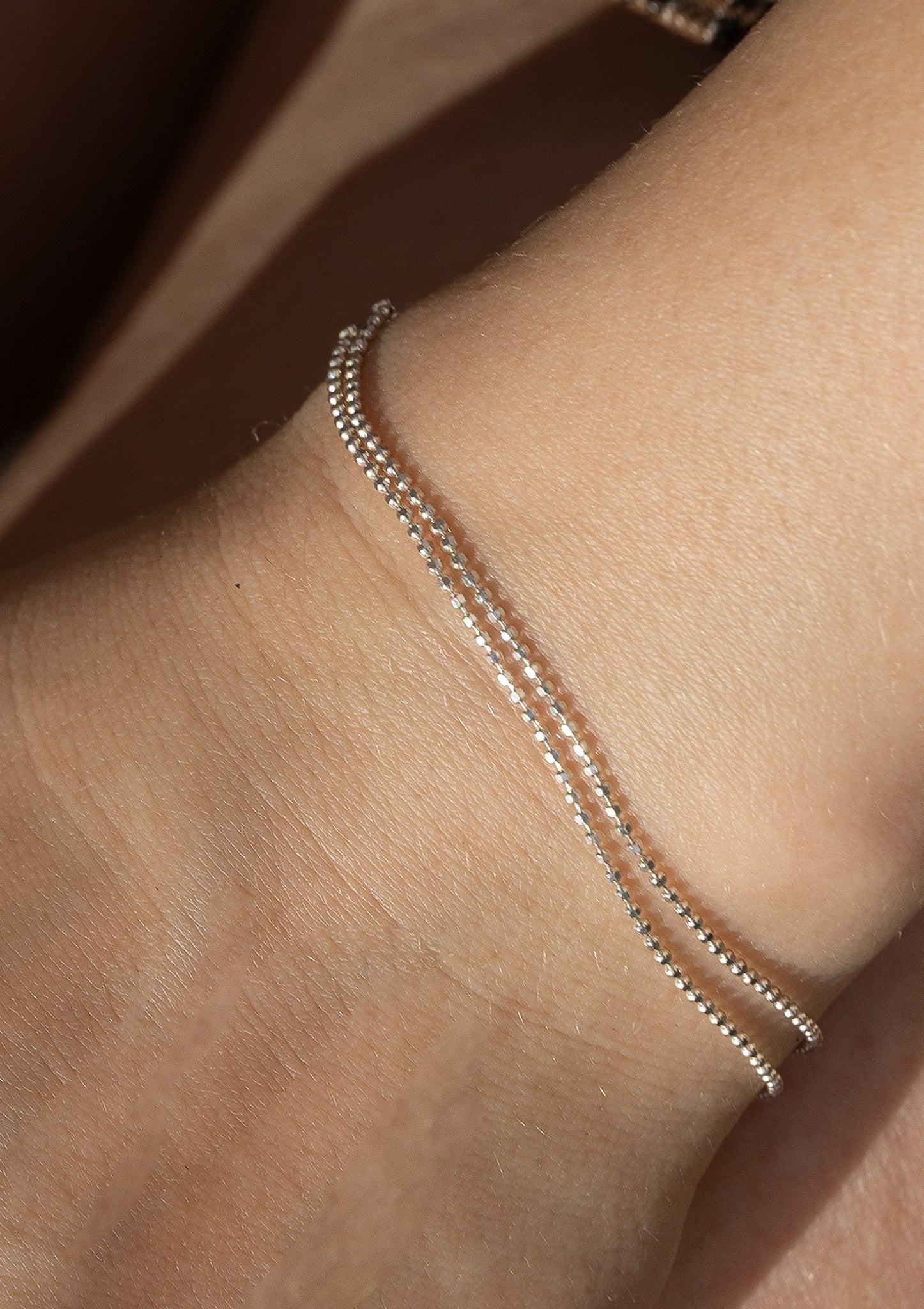 Whisper Double Silver Bracelet