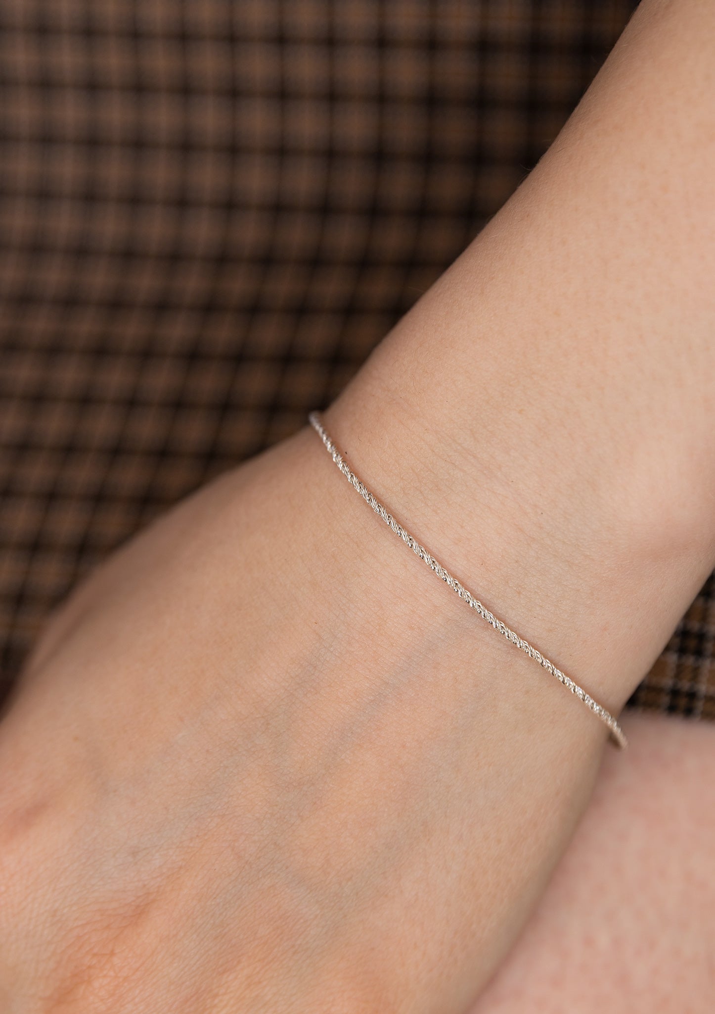 Thread Silver Bracelet