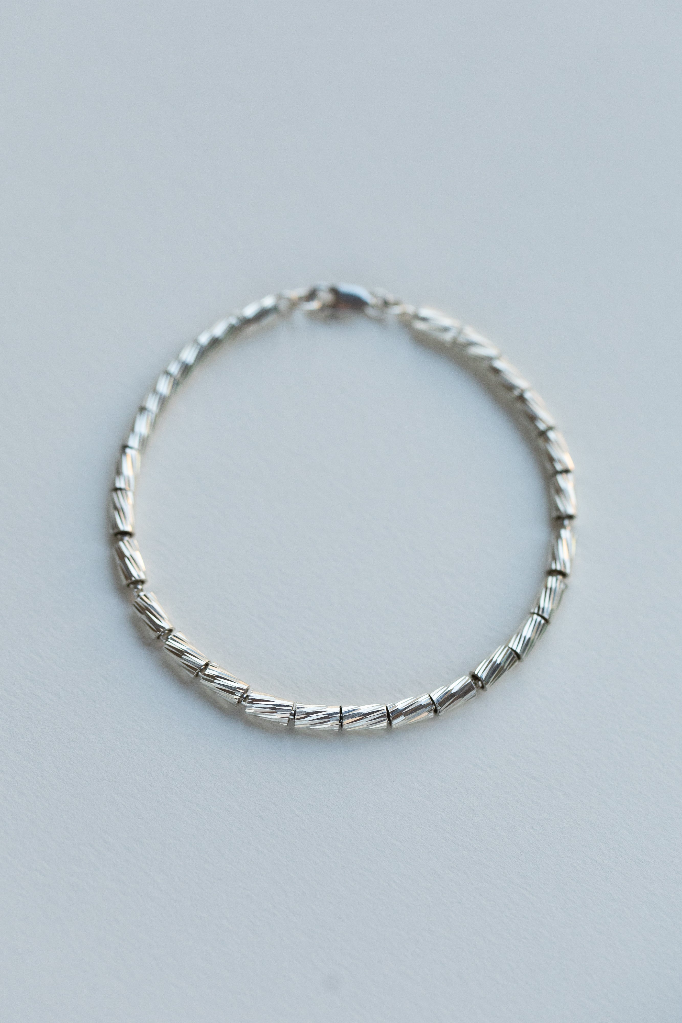 Gleam Silver Bracelet by Sofia Kov – view 4