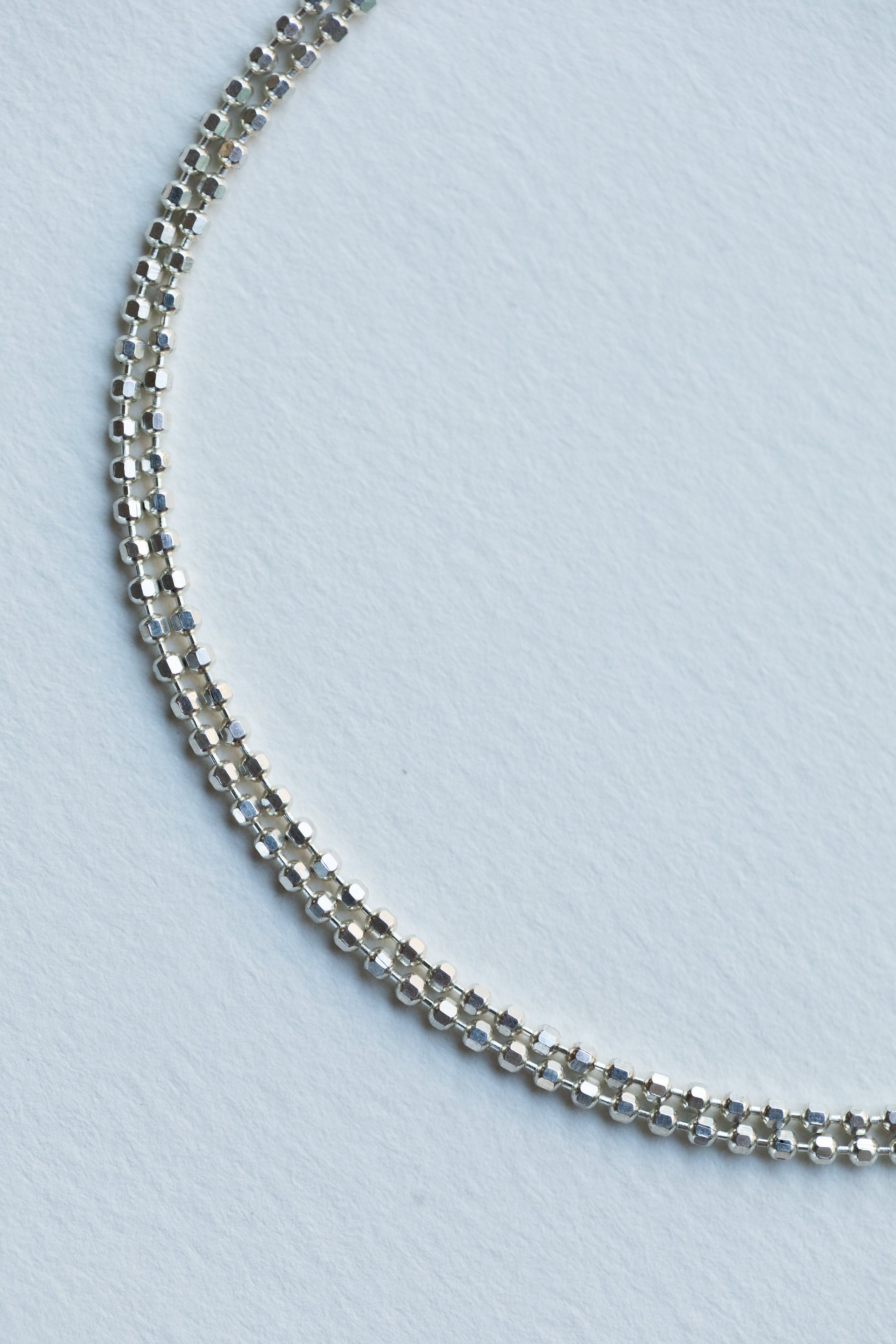 Whisper Double Silver Bracelet by Sofia Kov – view 2