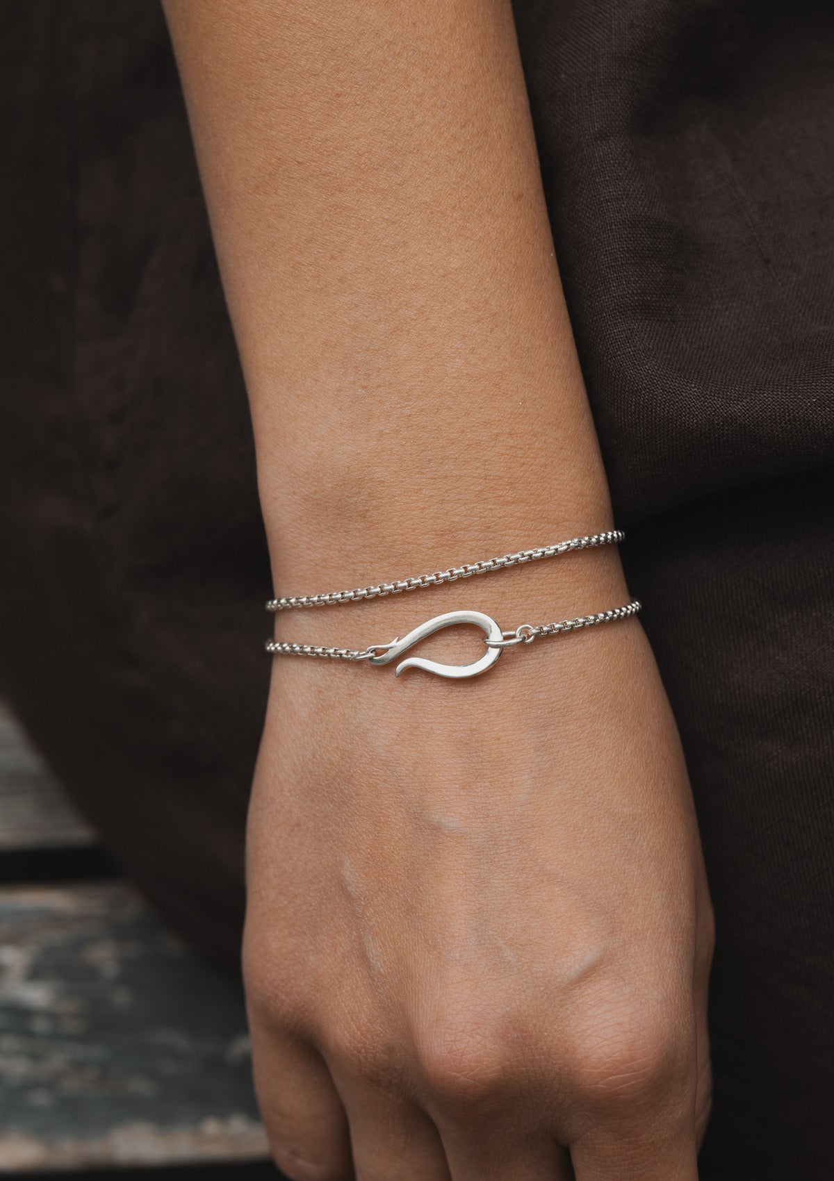 Elva double bracelet — на теле