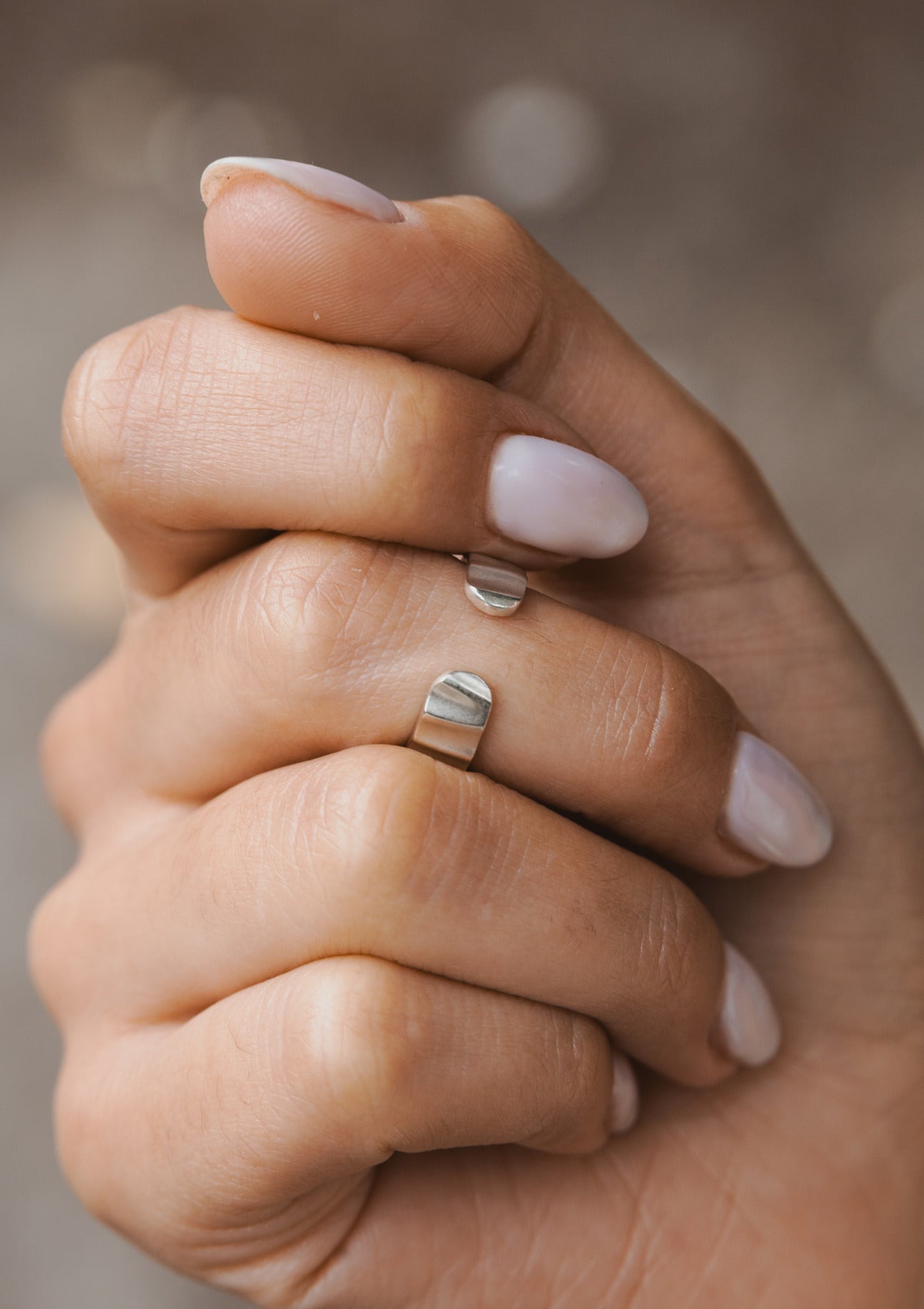 Adjustable wave ring — на теле