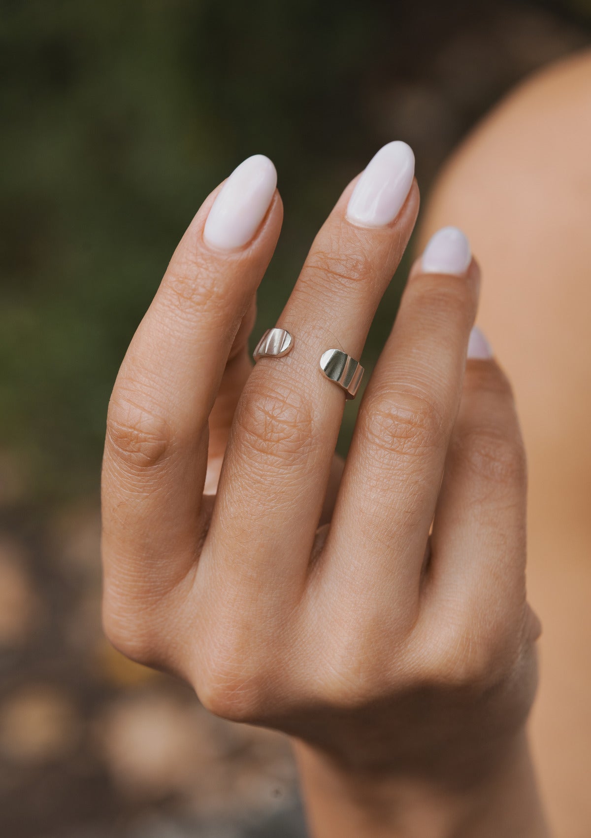 Adjustable wave ring — на теле