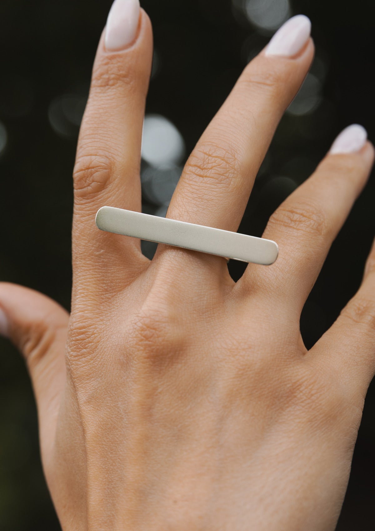 Bar ring — на теле