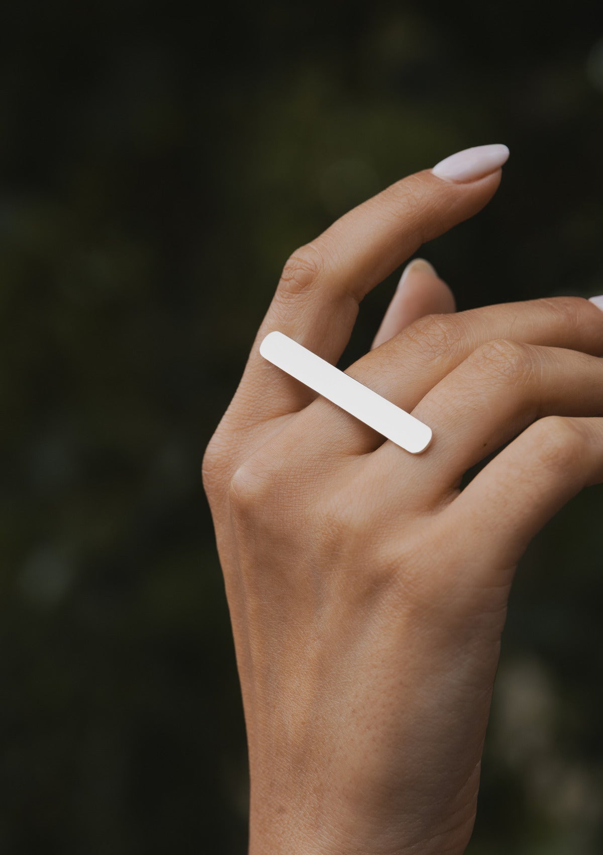Bar ring — на теле