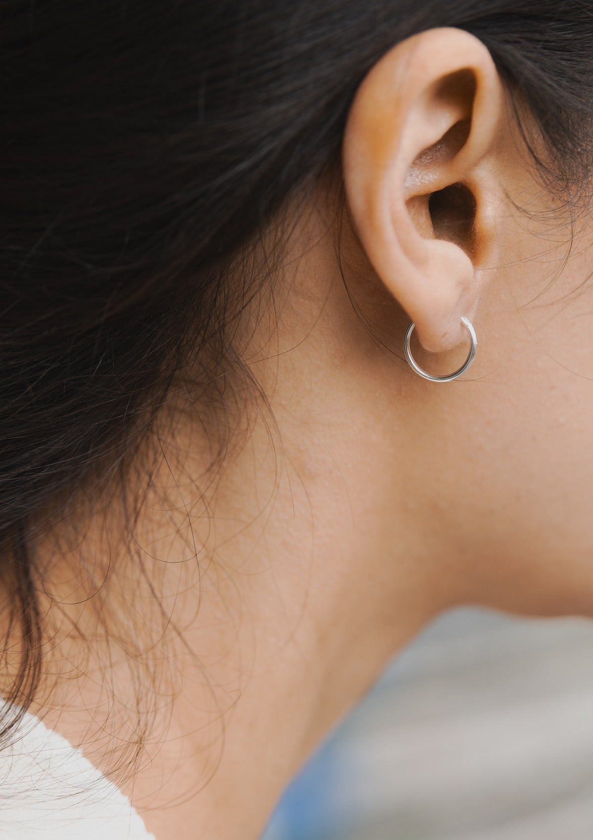 Classic hoops XS — на теле