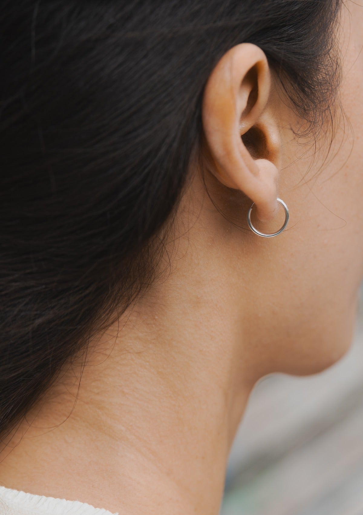 Classic hoops XS — на теле