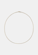 Sena plain gold necklace