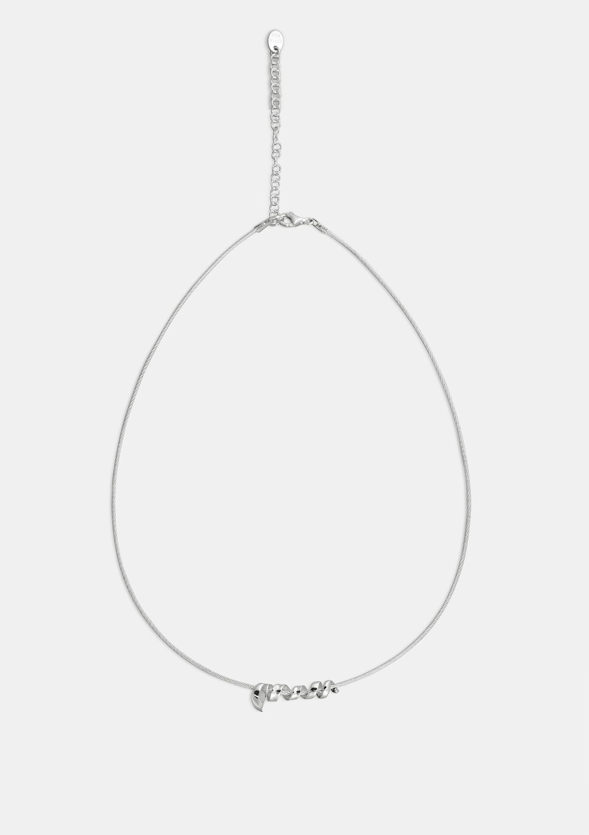 Daphne Necklace in sterling silver by Sofia Kov – product view 2
