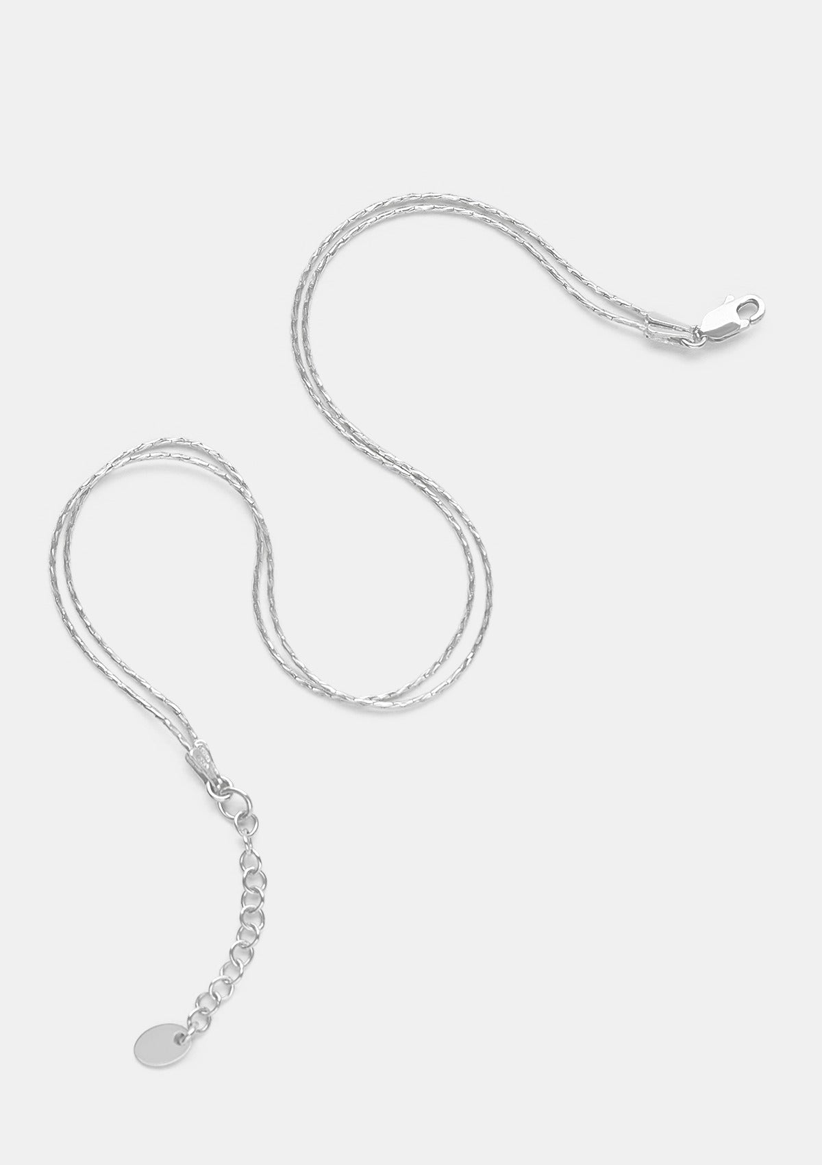 Glow Silver Anklet by Sofia Kov – packshot
