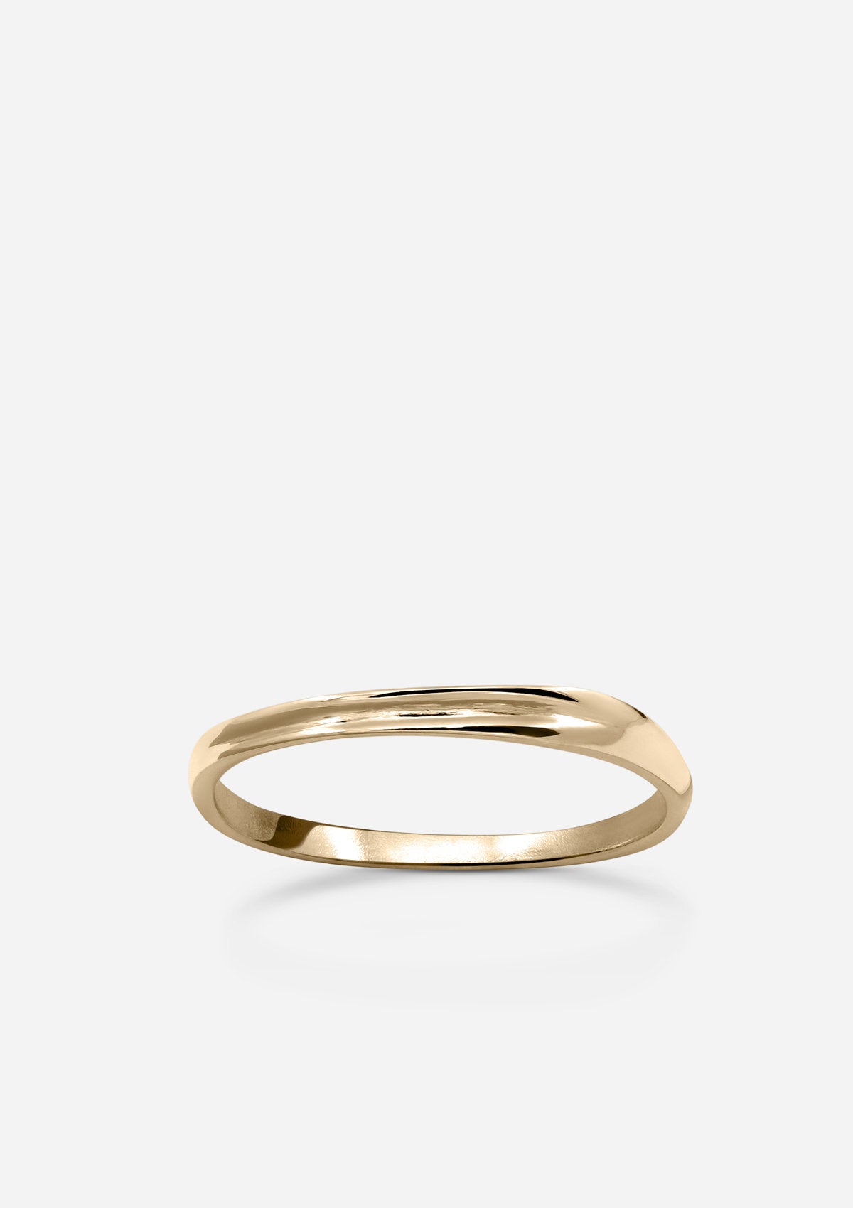 Iris ring in solid gold