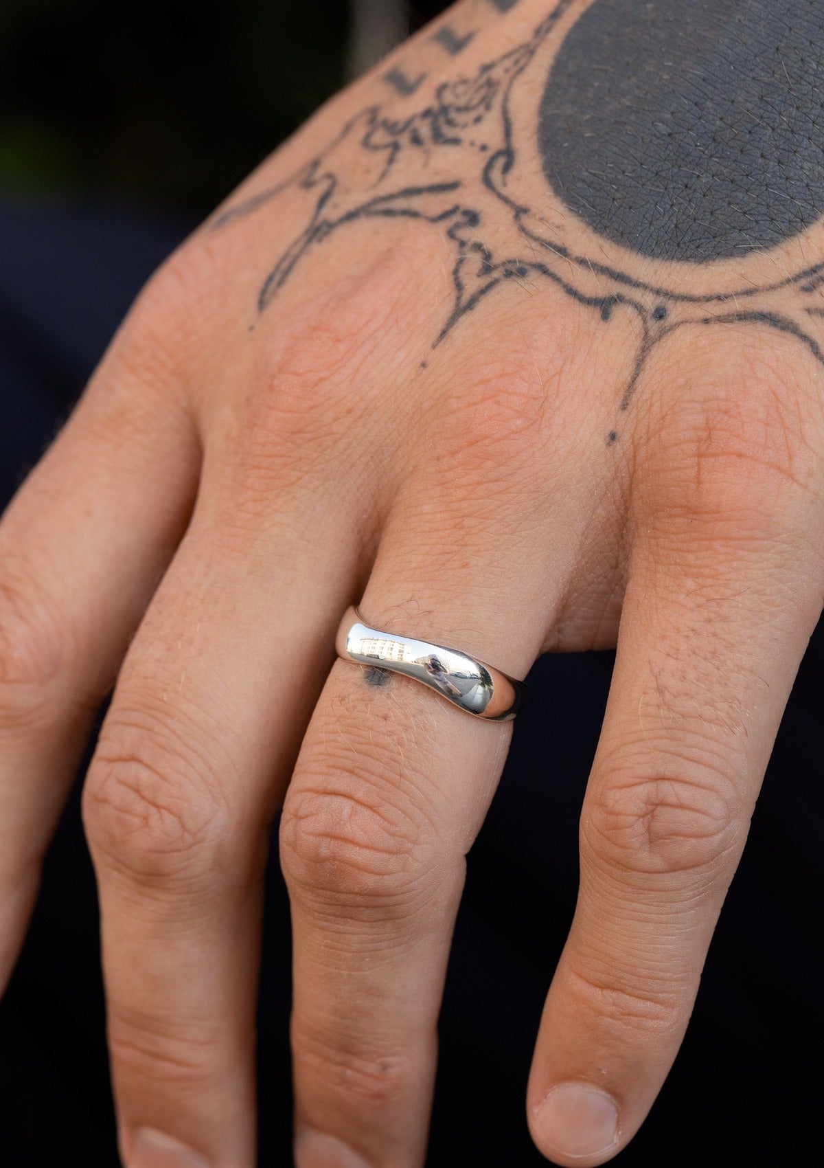 Marea Men’s Ring in Silver