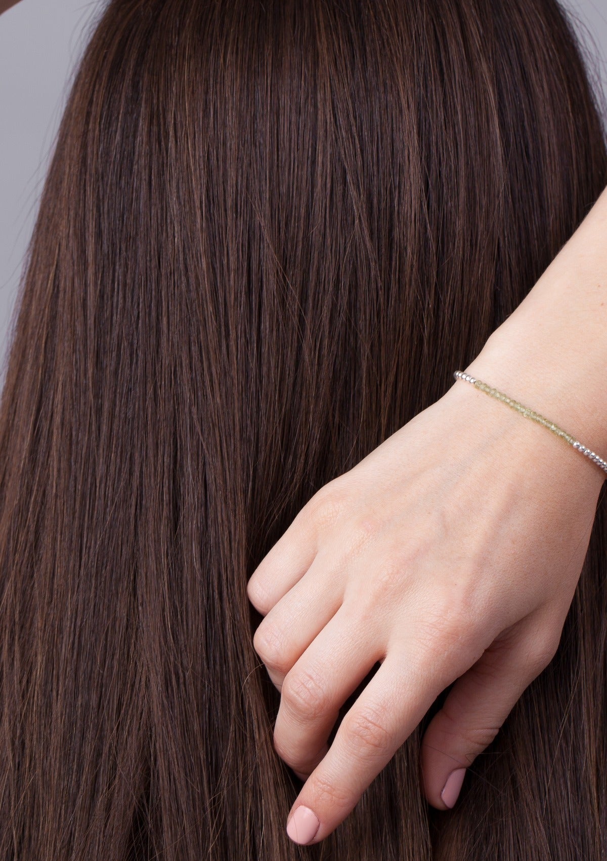 Peridot Beaded Bracelet