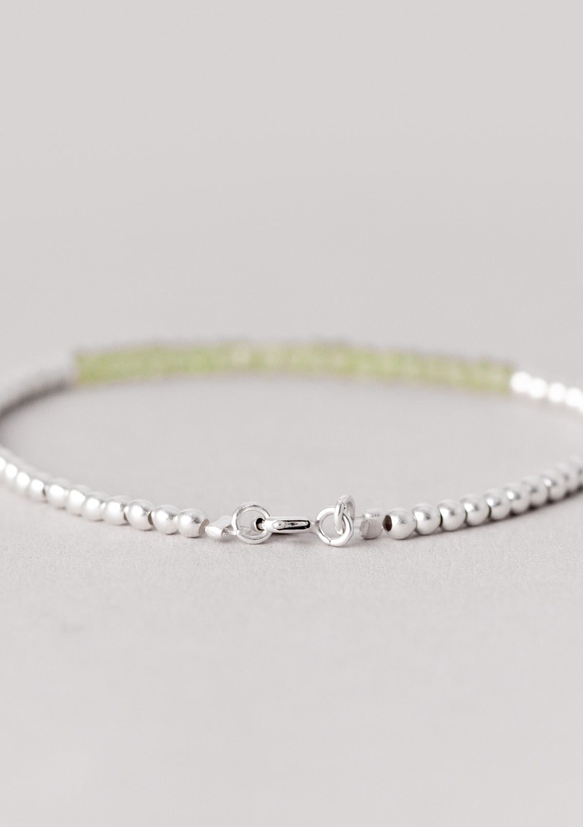 Peridot Beaded Bracelet